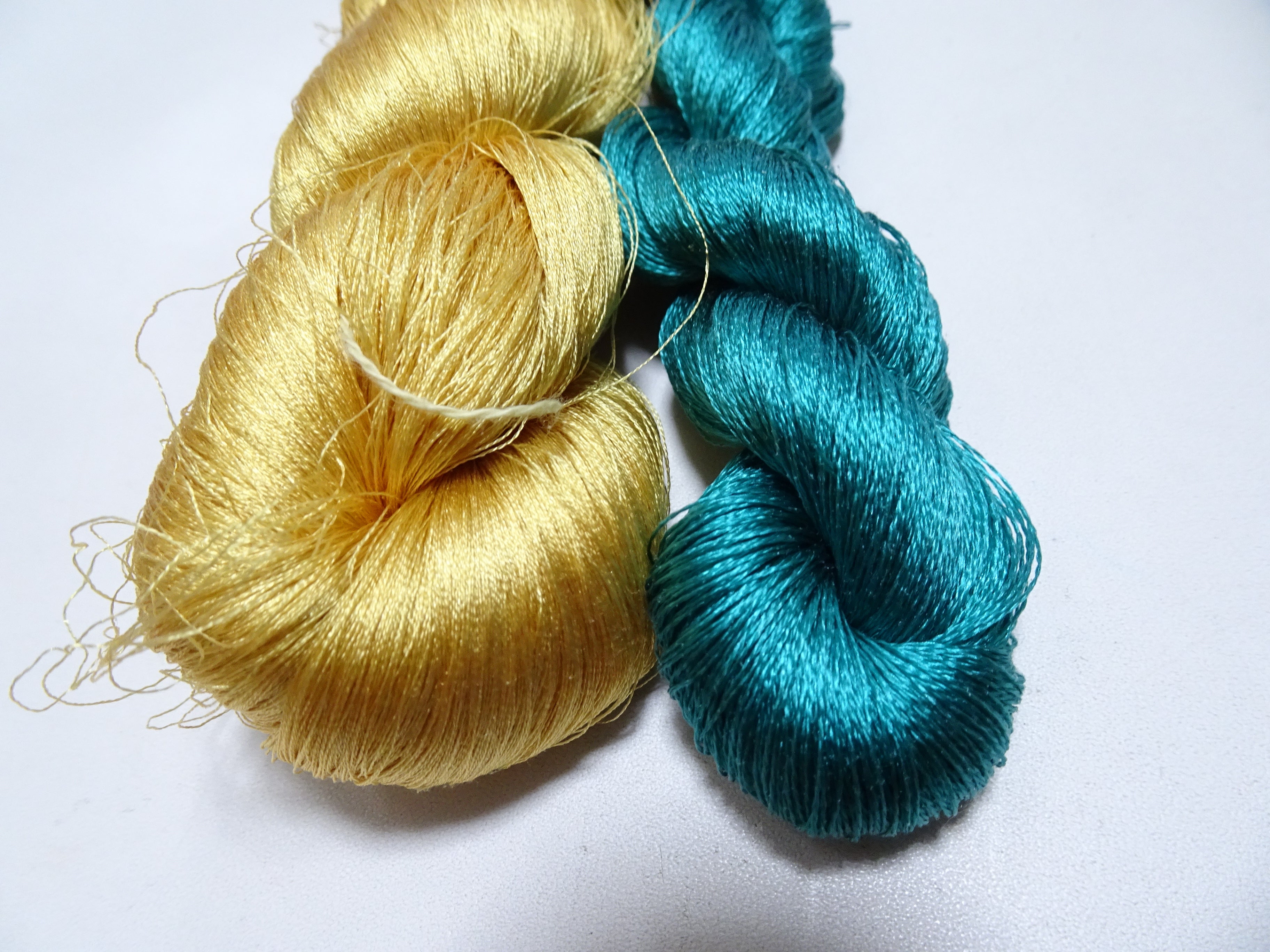 Japanese Vintage Twisted Silk Thread 2sets Embroidery 17368