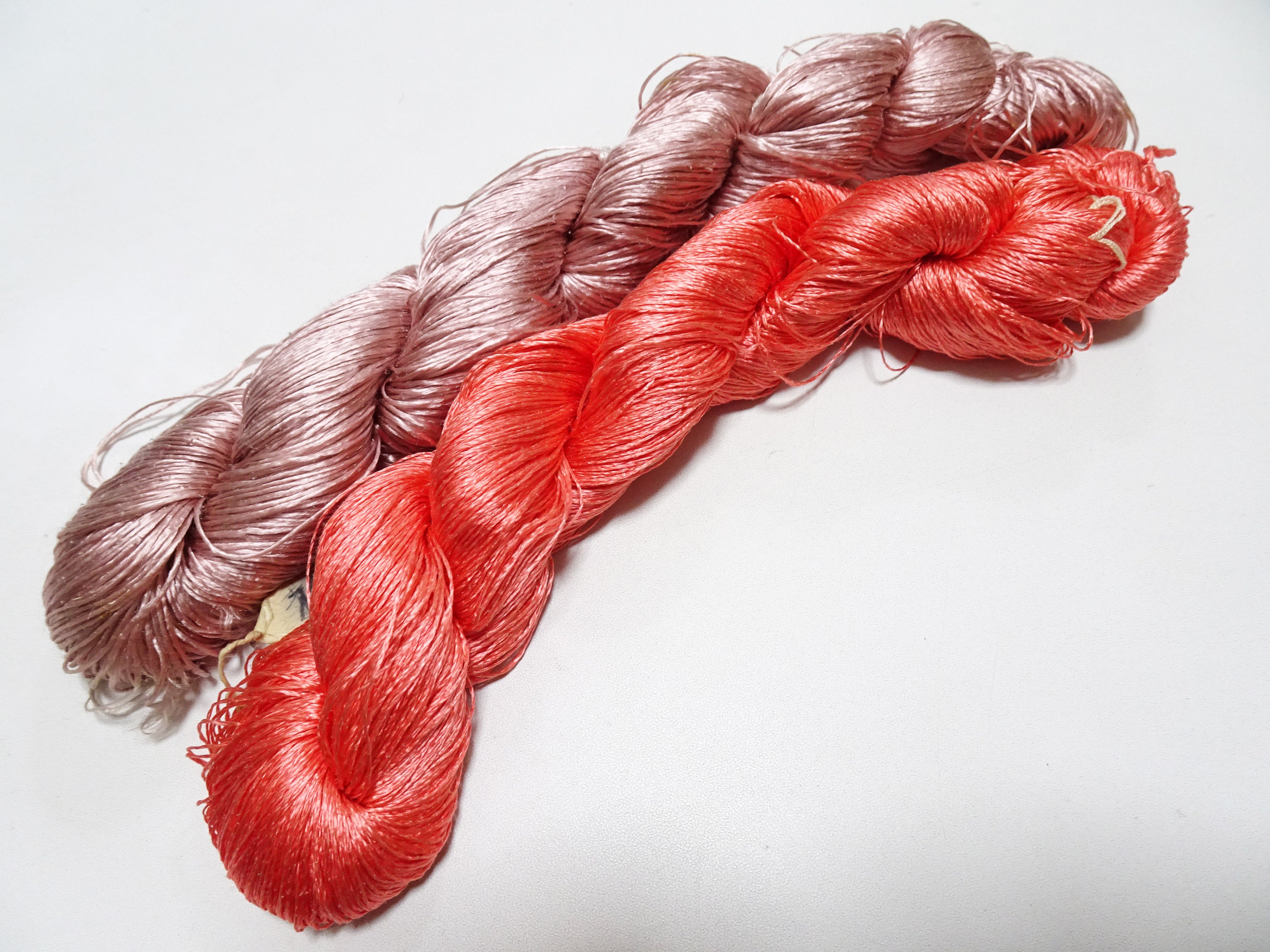 Japanese Vintage Twisted Silk Thread 2sets Embroidery 18407