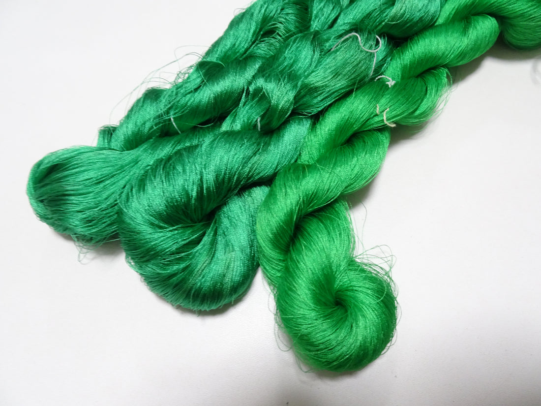 Japanese vintage silk thread 3sets embroidery 9030