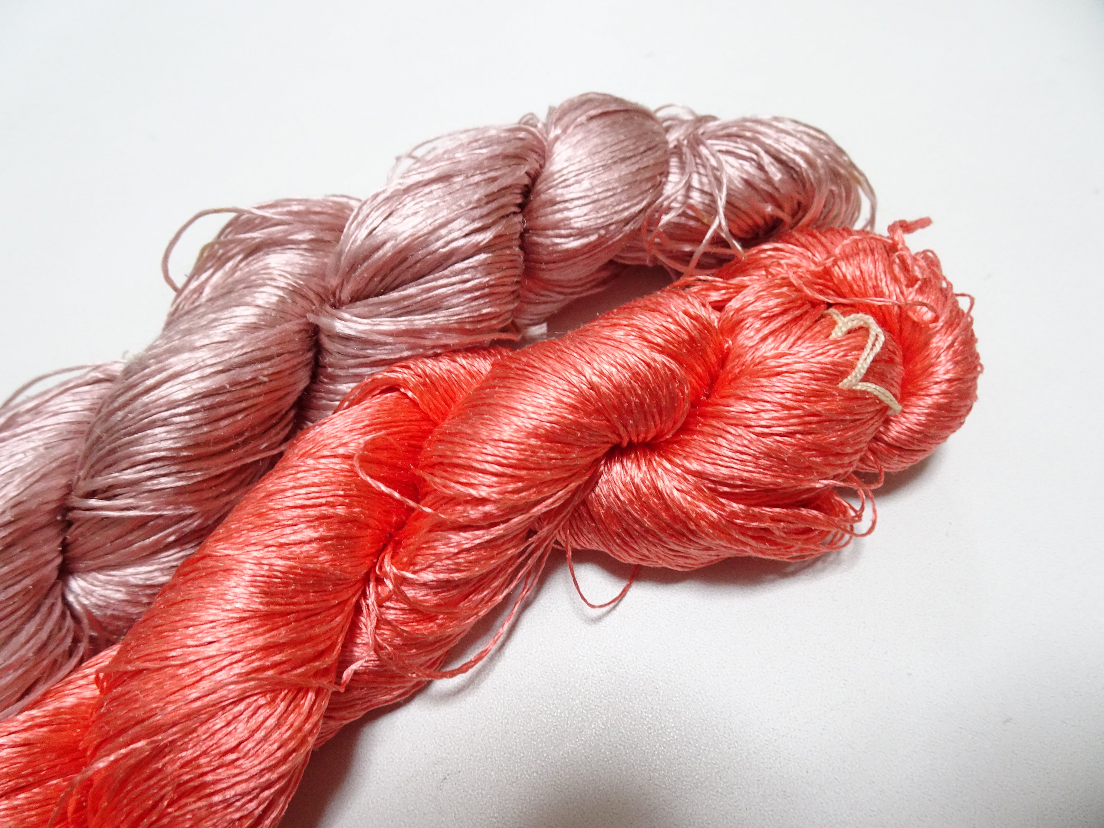 Japanese Vintage Twisted Silk Thread 2sets Embroidery 18407