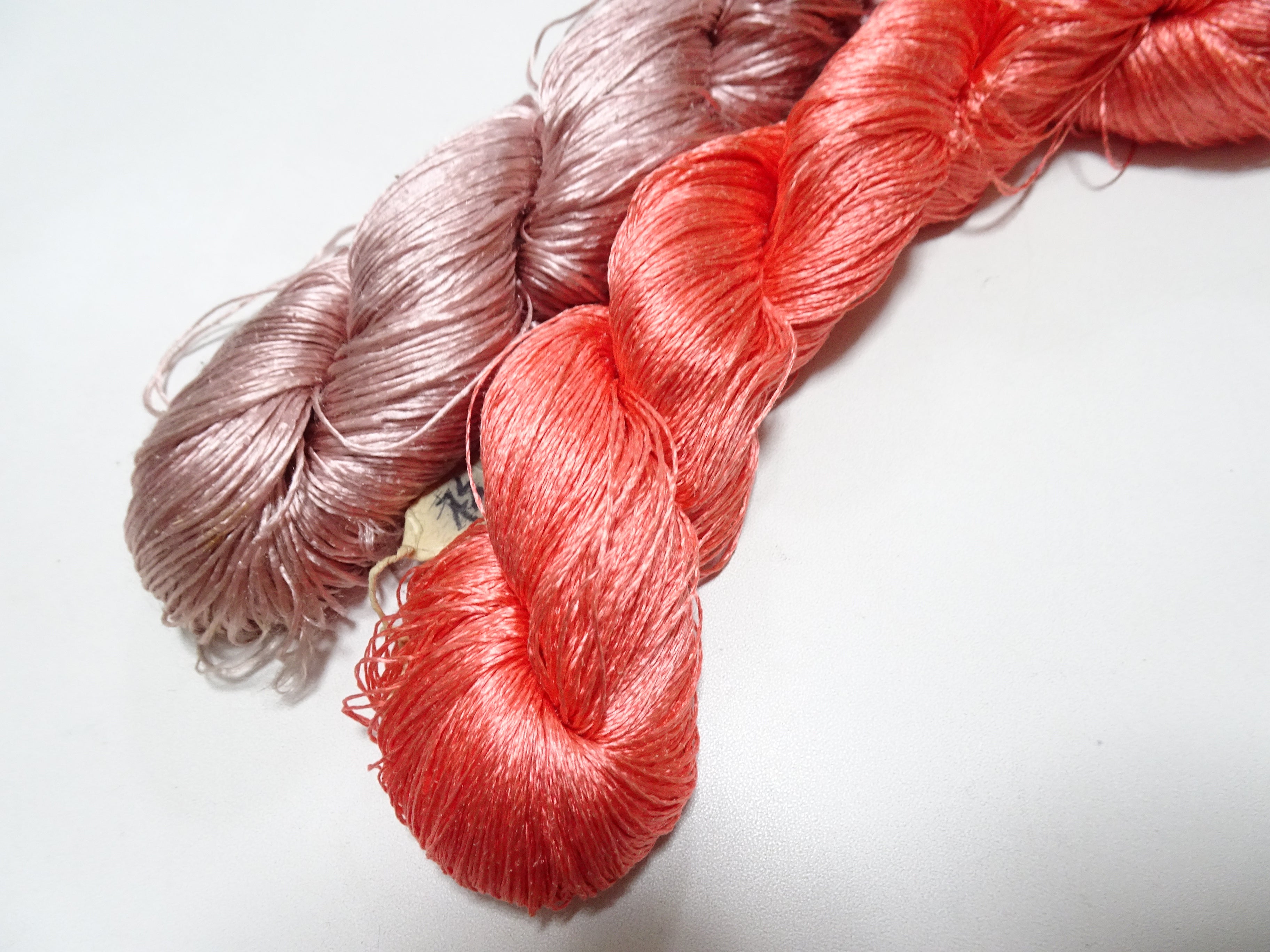 Japanese Vintage Twisted Silk Thread 2sets Embroidery 18407