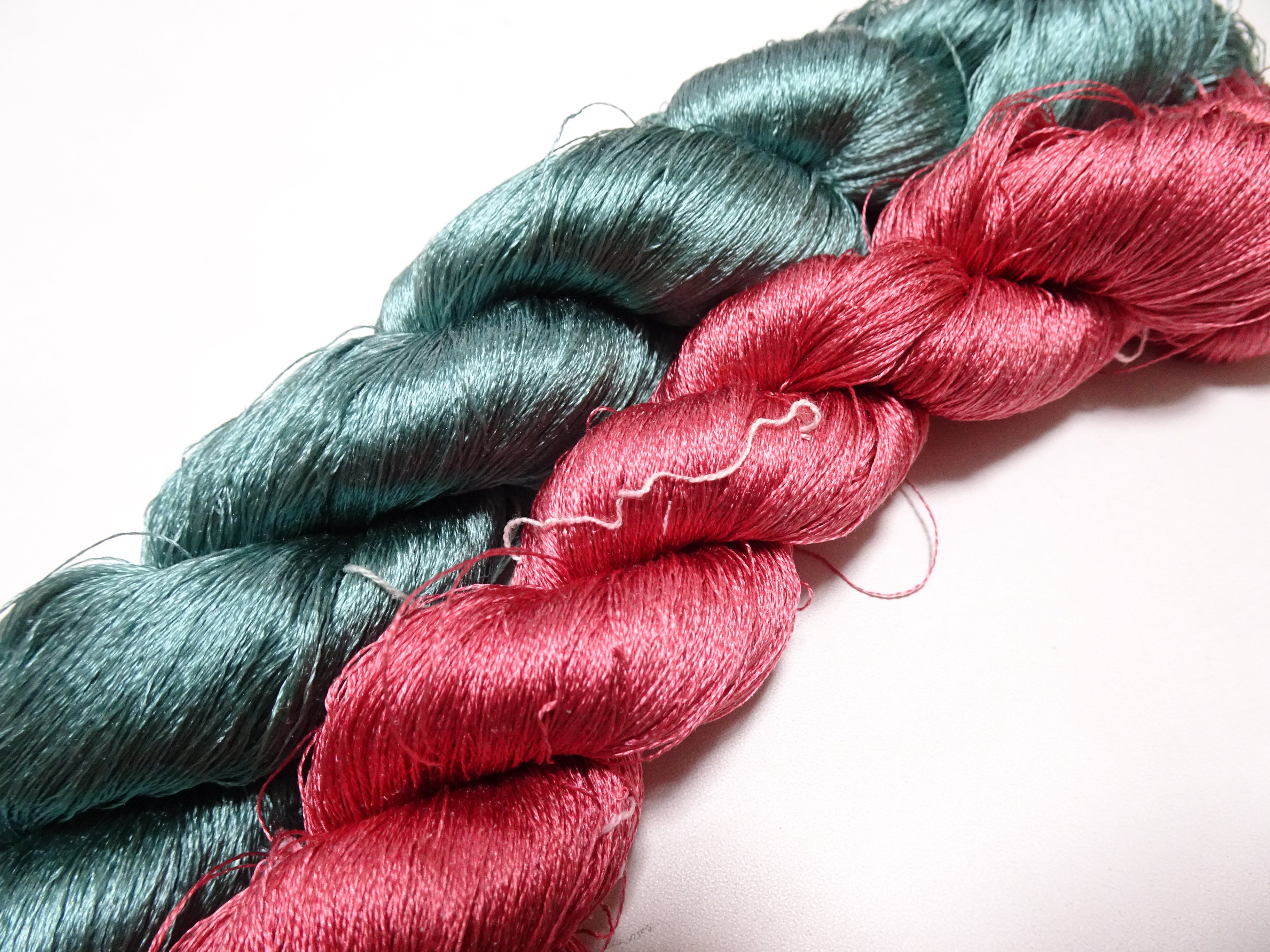 Japanese Vintage Twisted Silk Thread 2sets Embroidery 17369