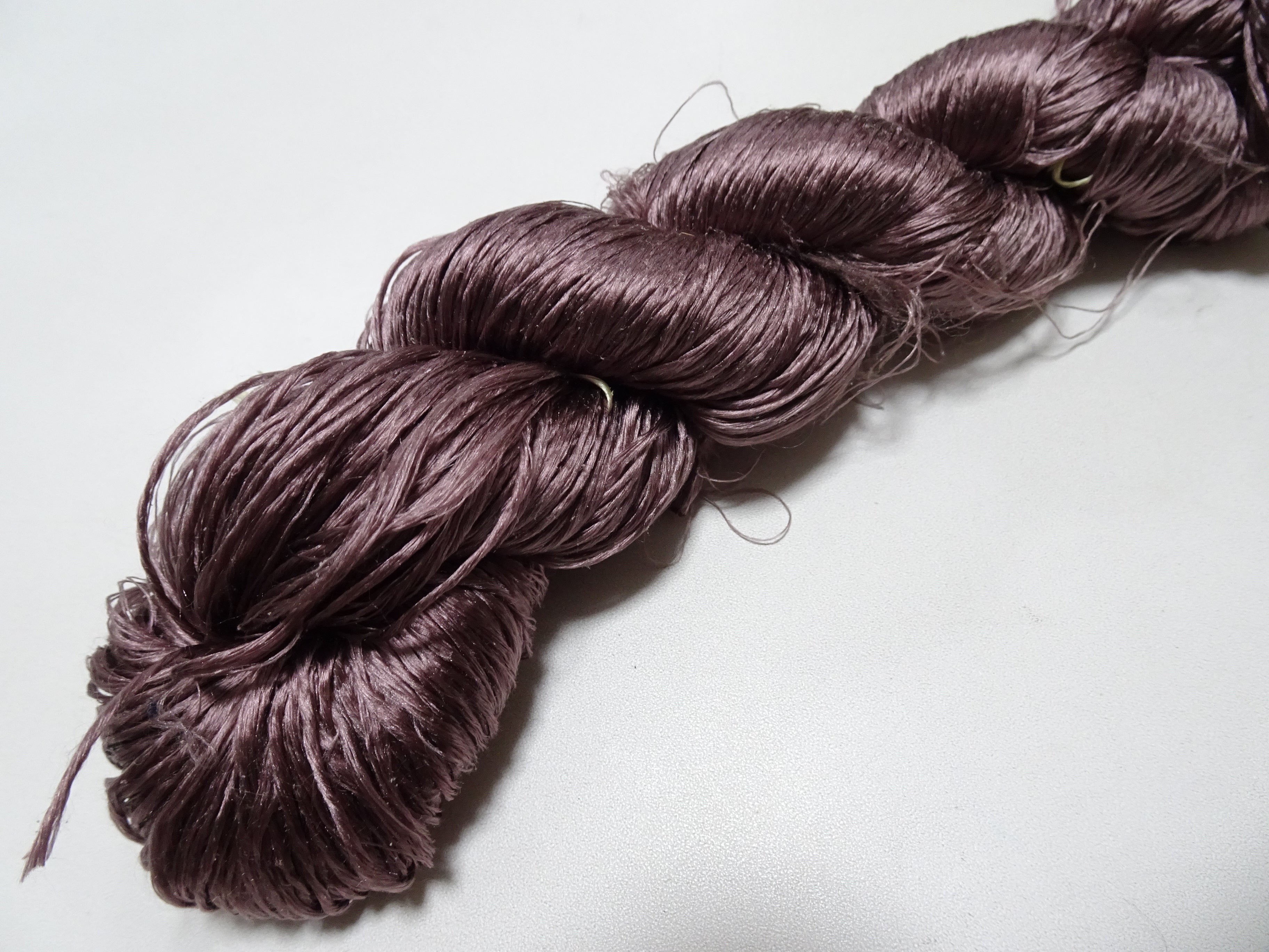 Japanese Vintage Loose Twisted Silk Thread Embroidery 18219