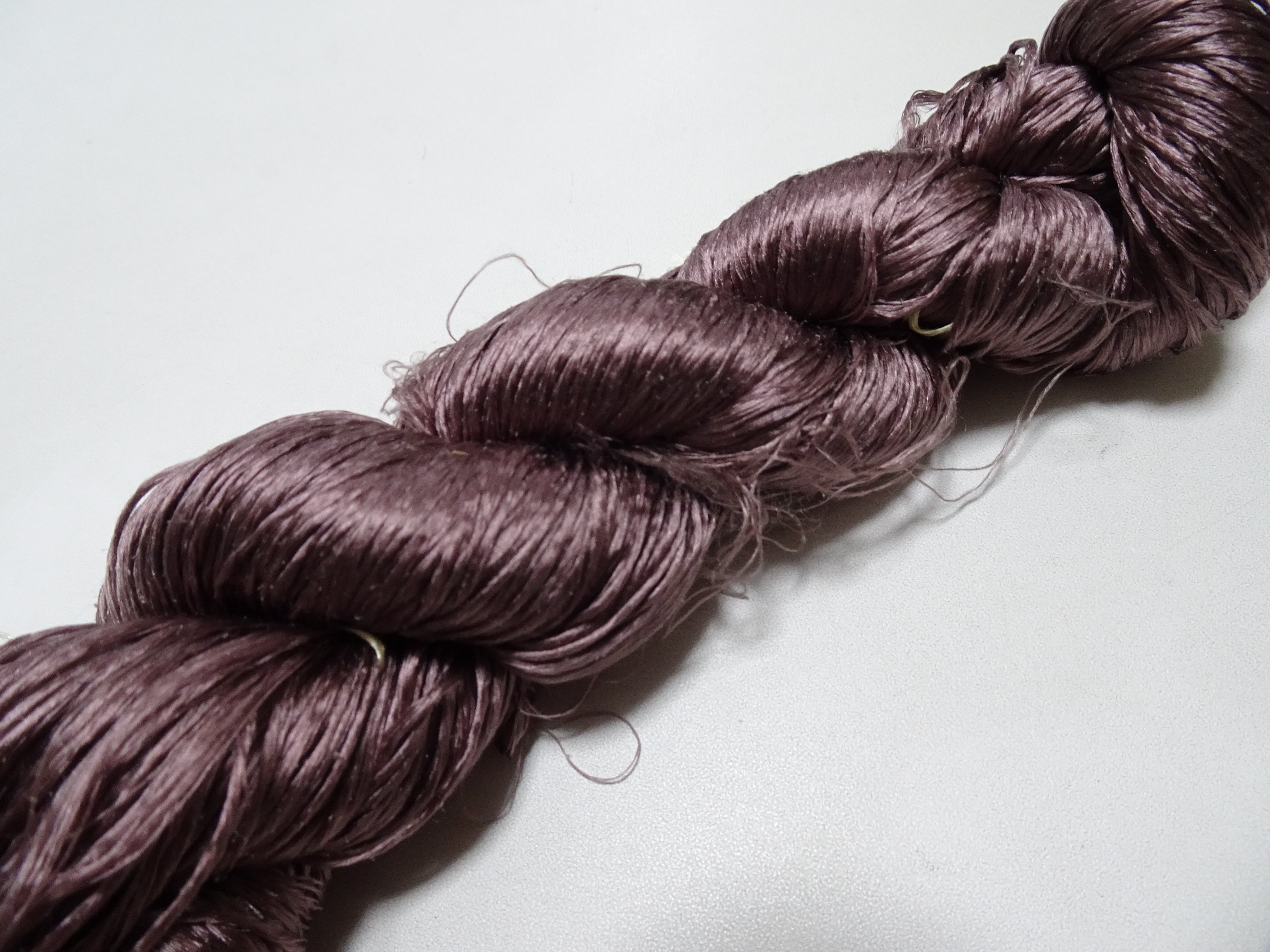 Japanese Vintage Loose Twisted Silk Thread Embroidery 18219