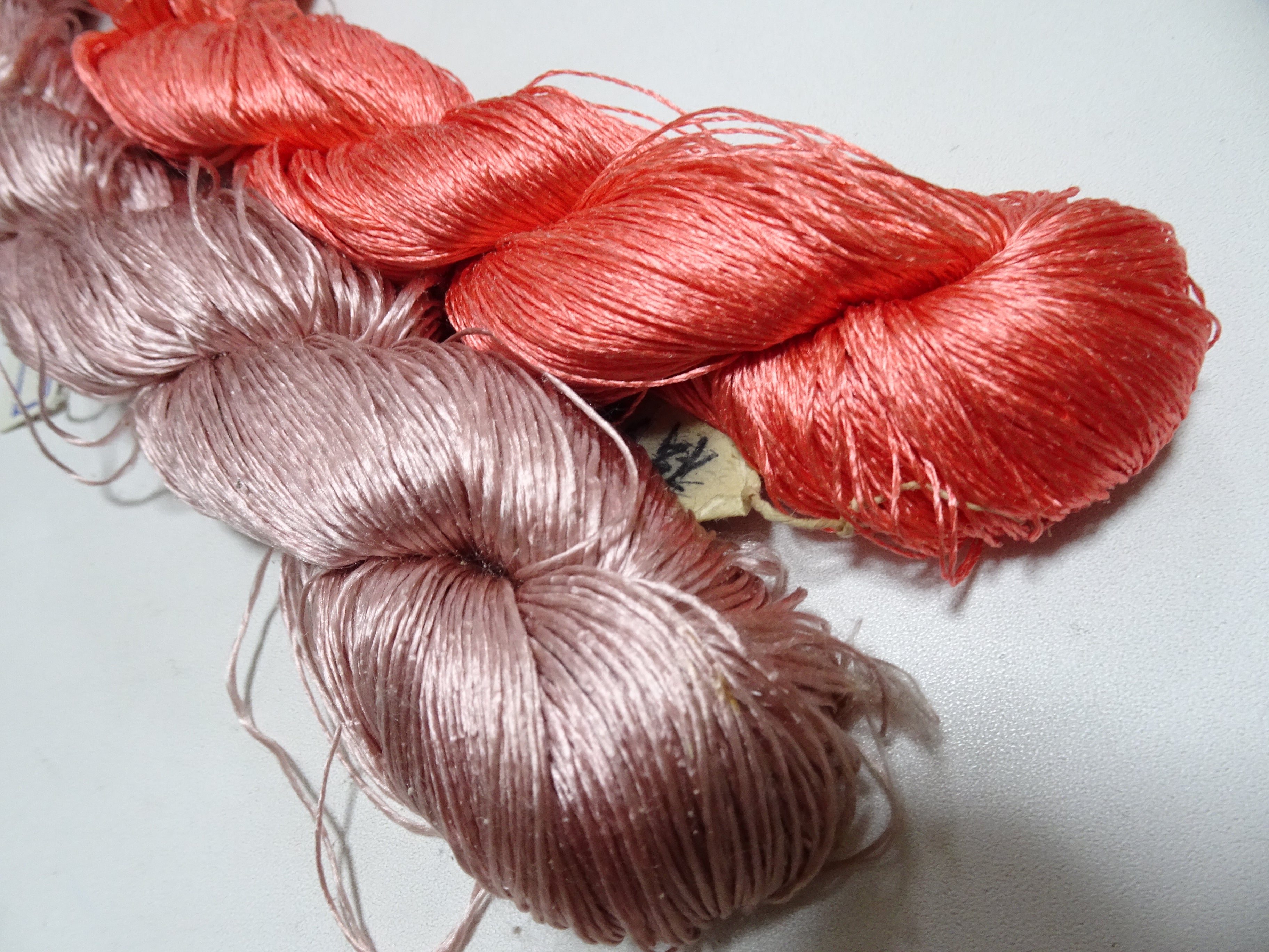 Japanese Vintage Twisted Silk Thread 2sets Embroidery 18407