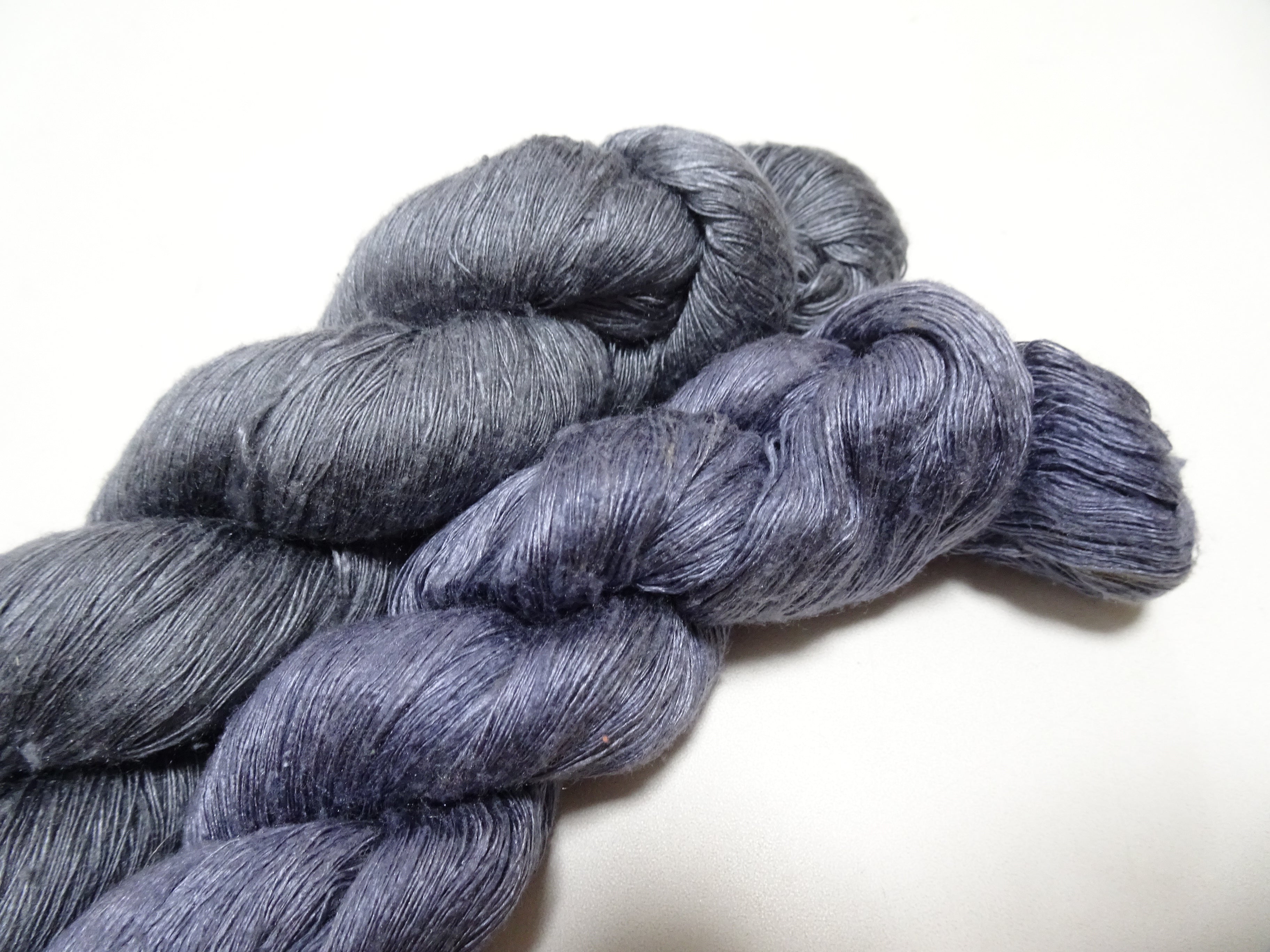 Japanese Vintage Mawata Tsumugi Fine Quality Silk Thread 2sets embroidery & Weave 17051