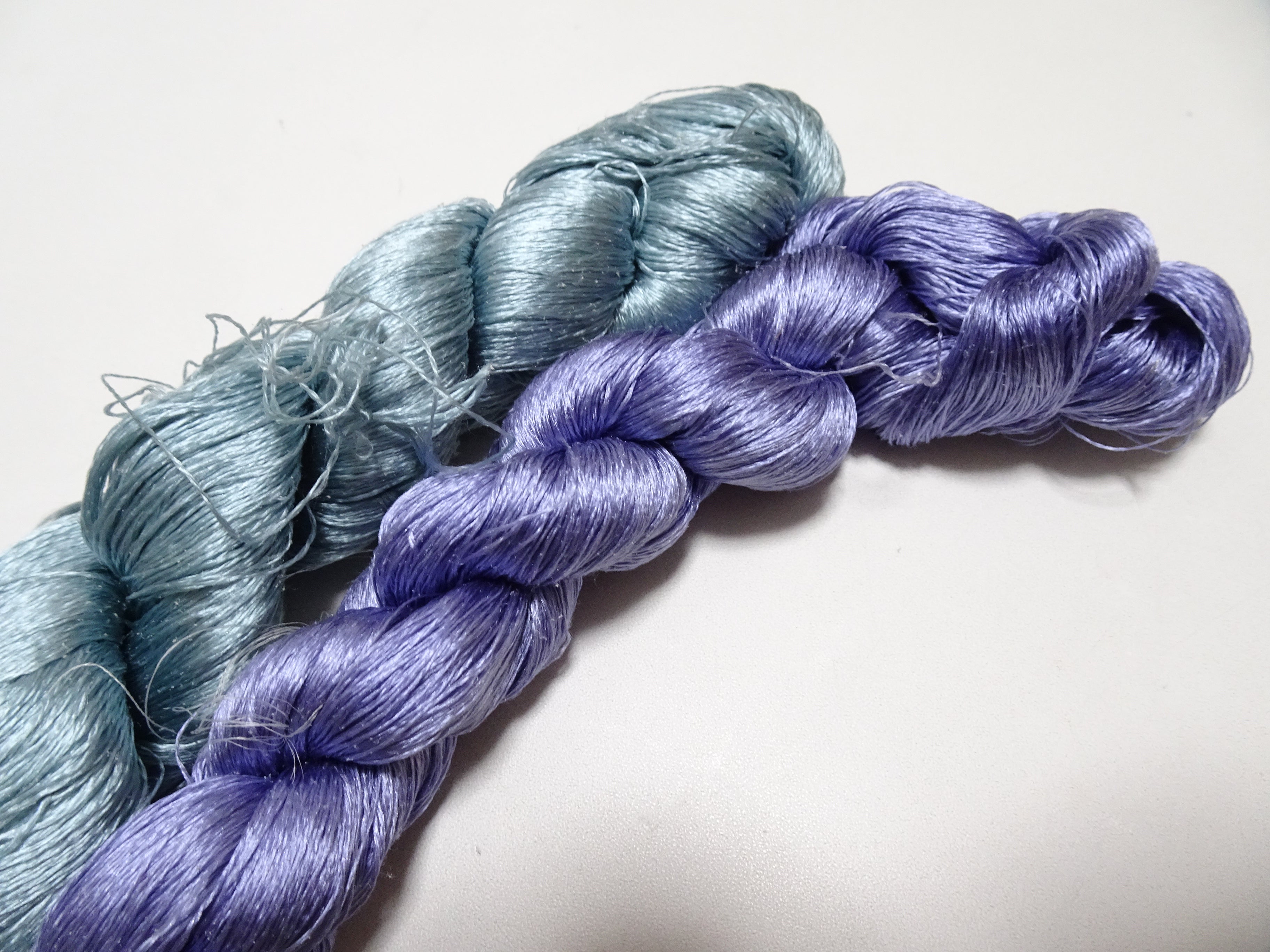 Japanese Vintage Twisted Silk Thread 2sets Embroidery 17227