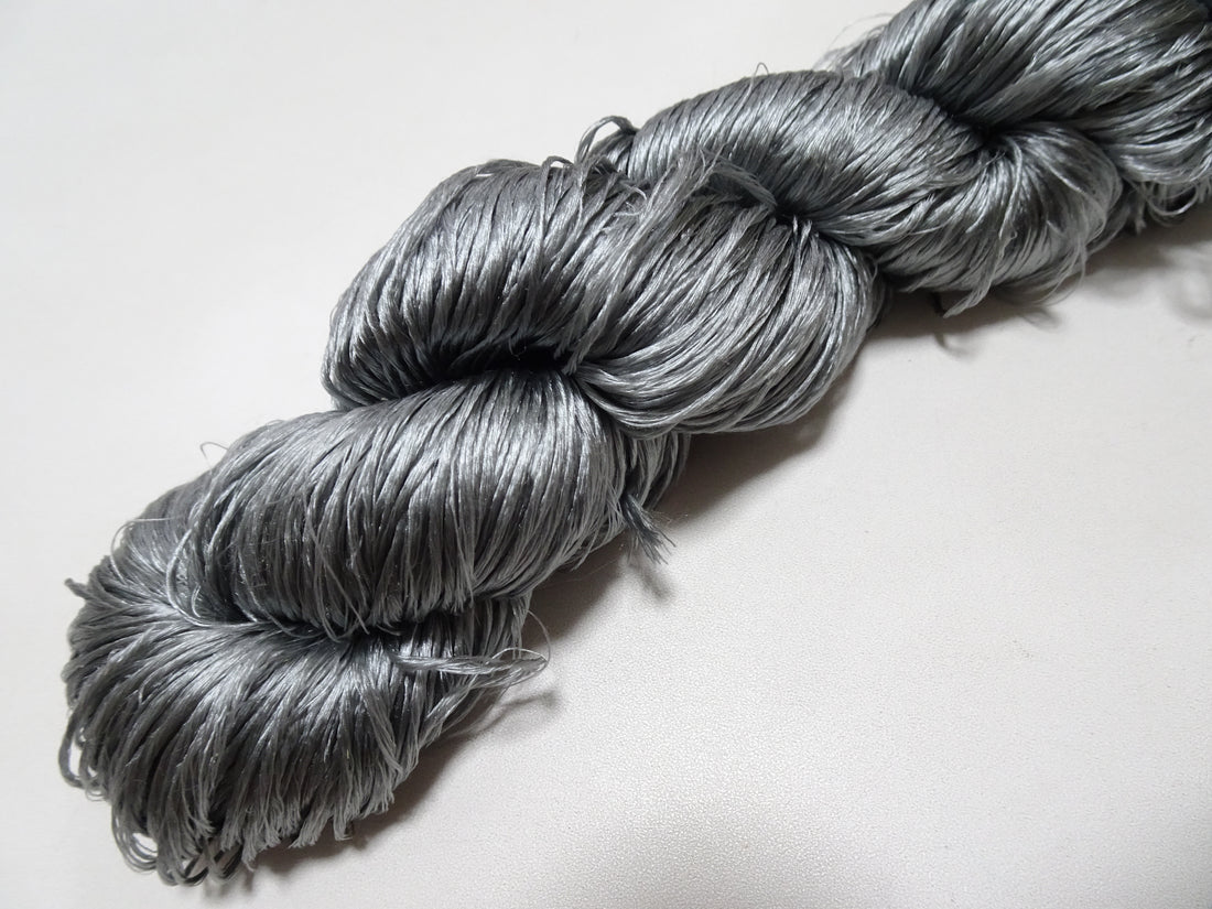Japanese Vintage Loose Twisted Silk Thread Embroidery 18220