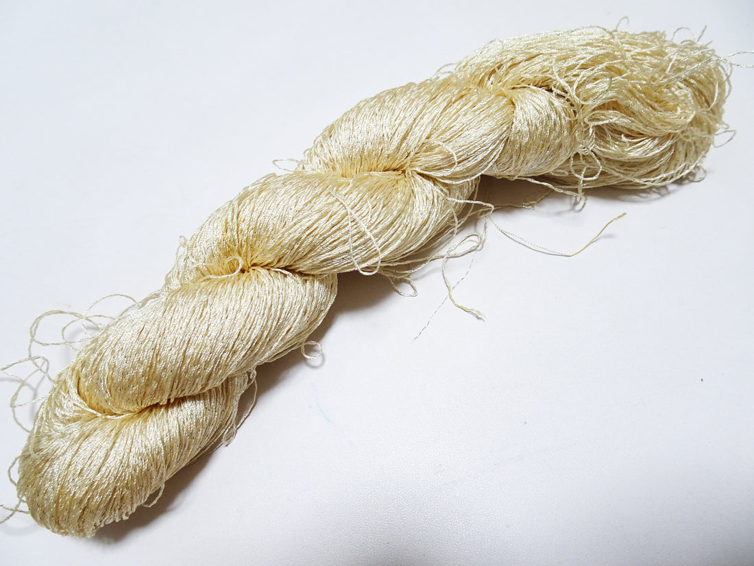Japanese Vintage High Class Rare Silk Thread Mixture of Gold embroidery 14635