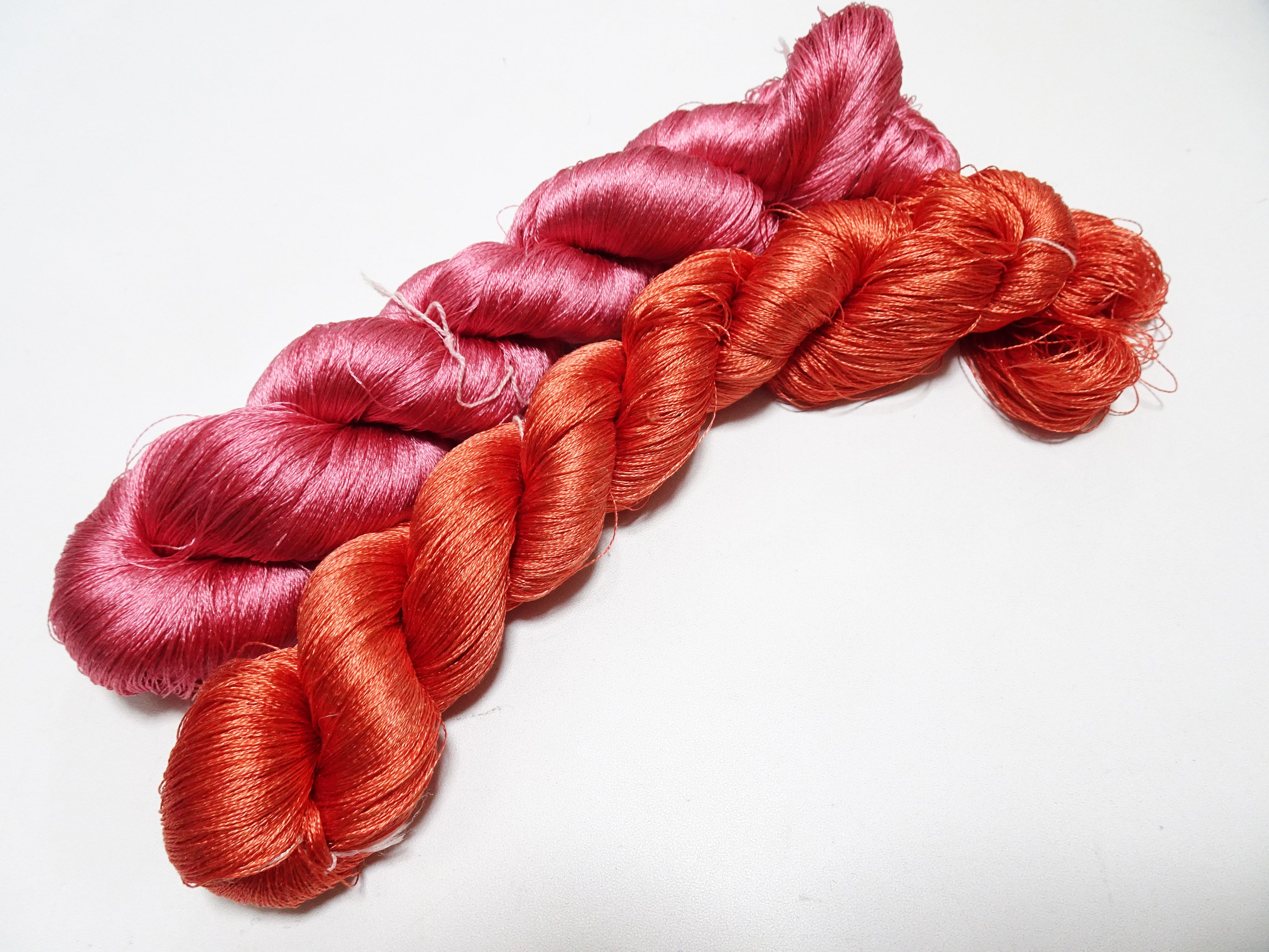 Japanese Vintage Twisted Silk Thread 2sets Embroidery 17228