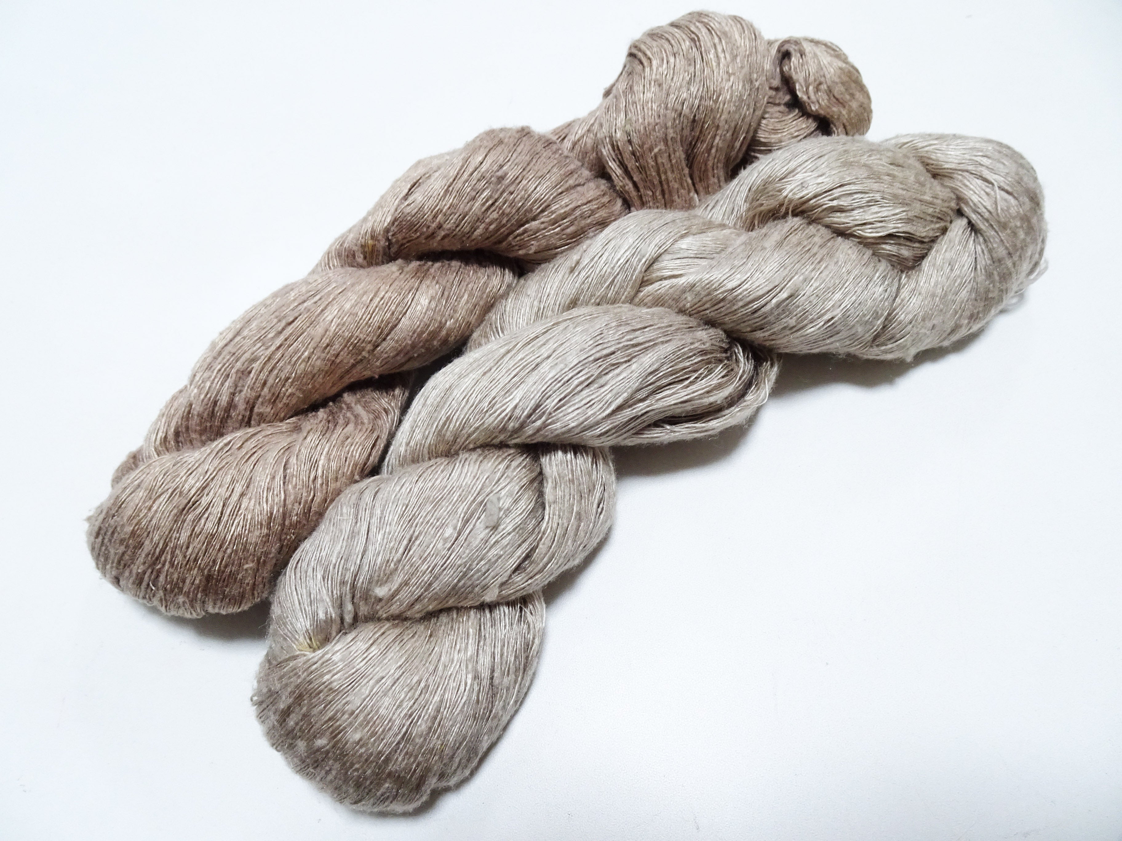 Japanese Vintage Mawata Tsumugi Fine Quality Silk Thread 2sets embroidery & Weave 17052