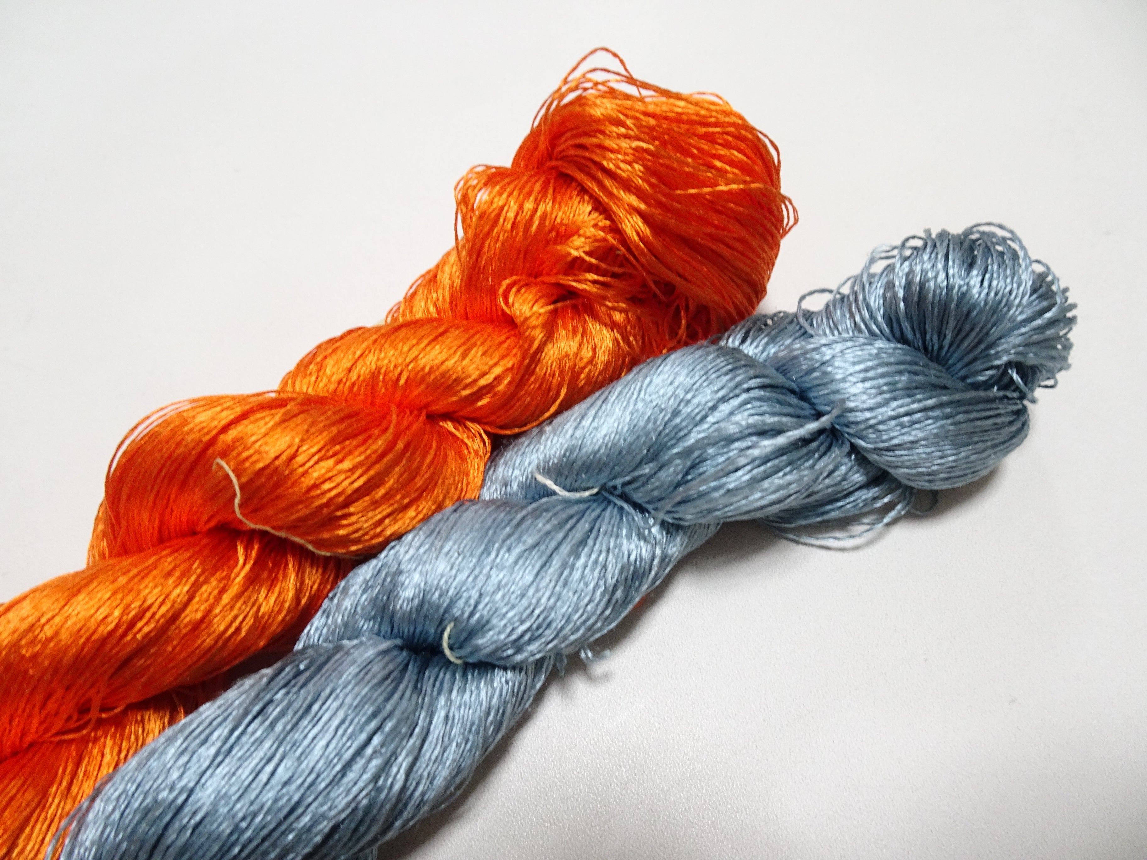 Japanese Vintage Twisted Silk Thread 2sets Embroidery 18409