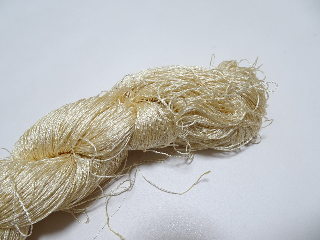 Japanese Vintage High Class Rare Silk Thread Mixture of Gold embroidery 14635