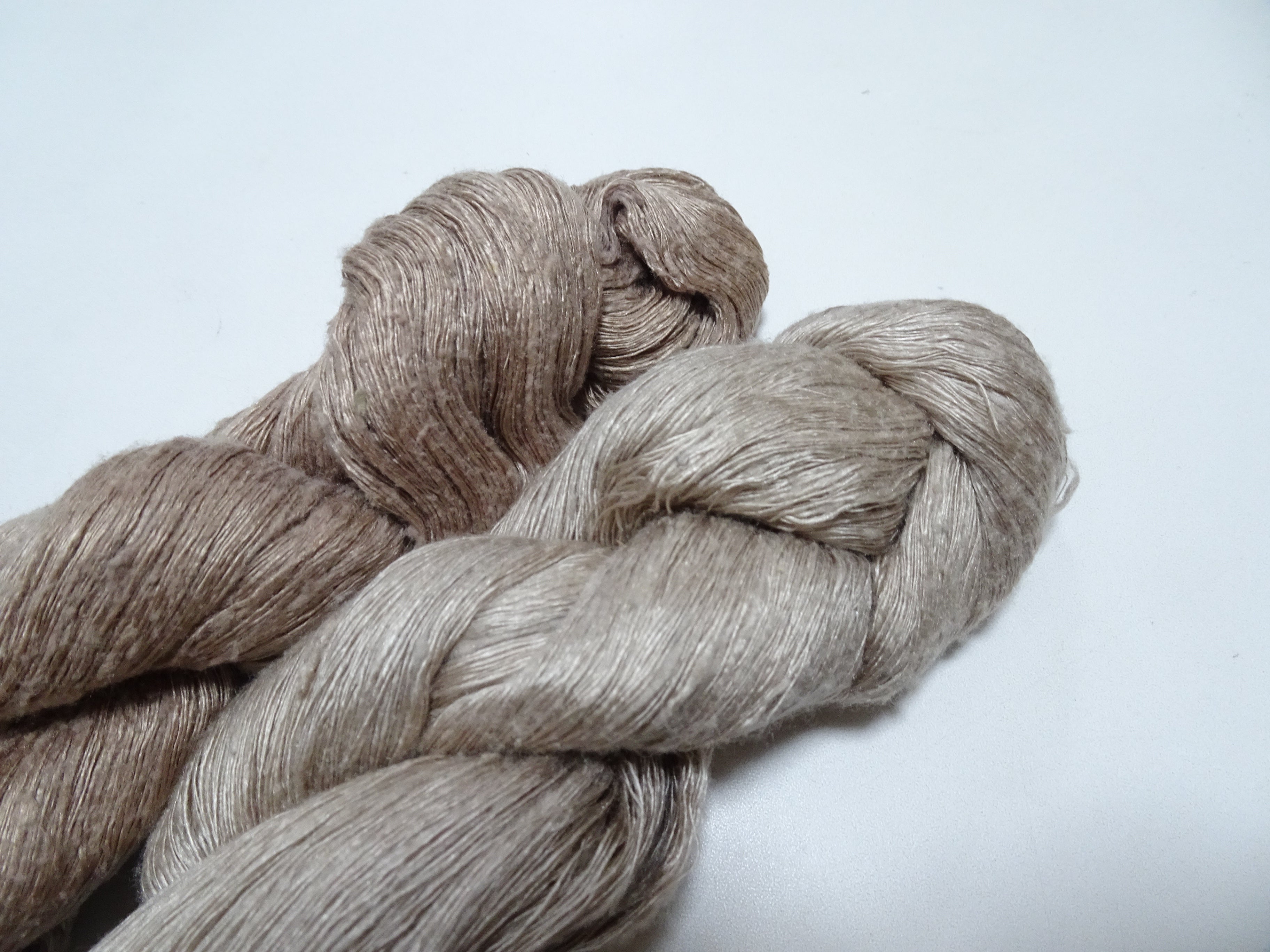 Japanese Vintage Mawata Tsumugi Fine Quality Silk Thread 2sets embroidery & Weave 17052