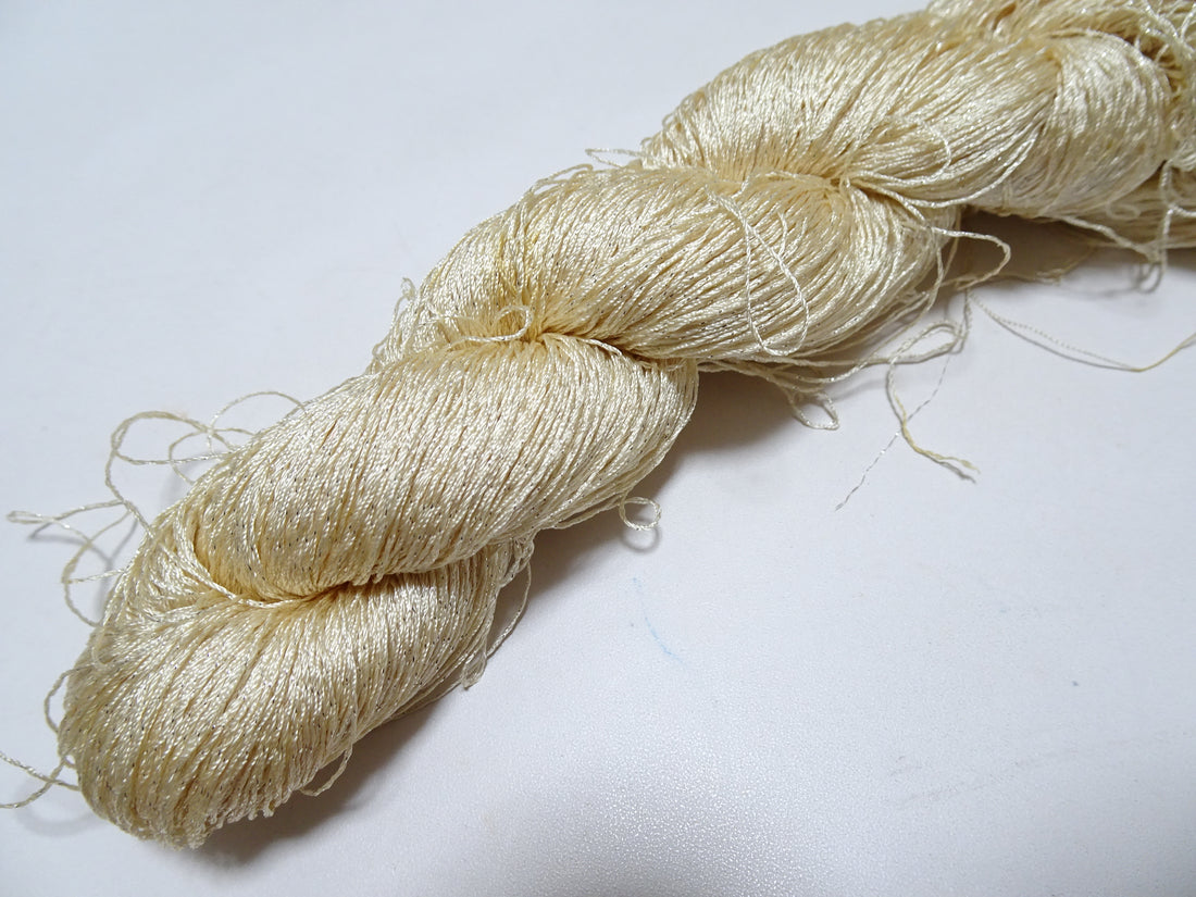 Japanese Vintage High Class Rare Silk Thread Mixture of Gold embroidery 14635