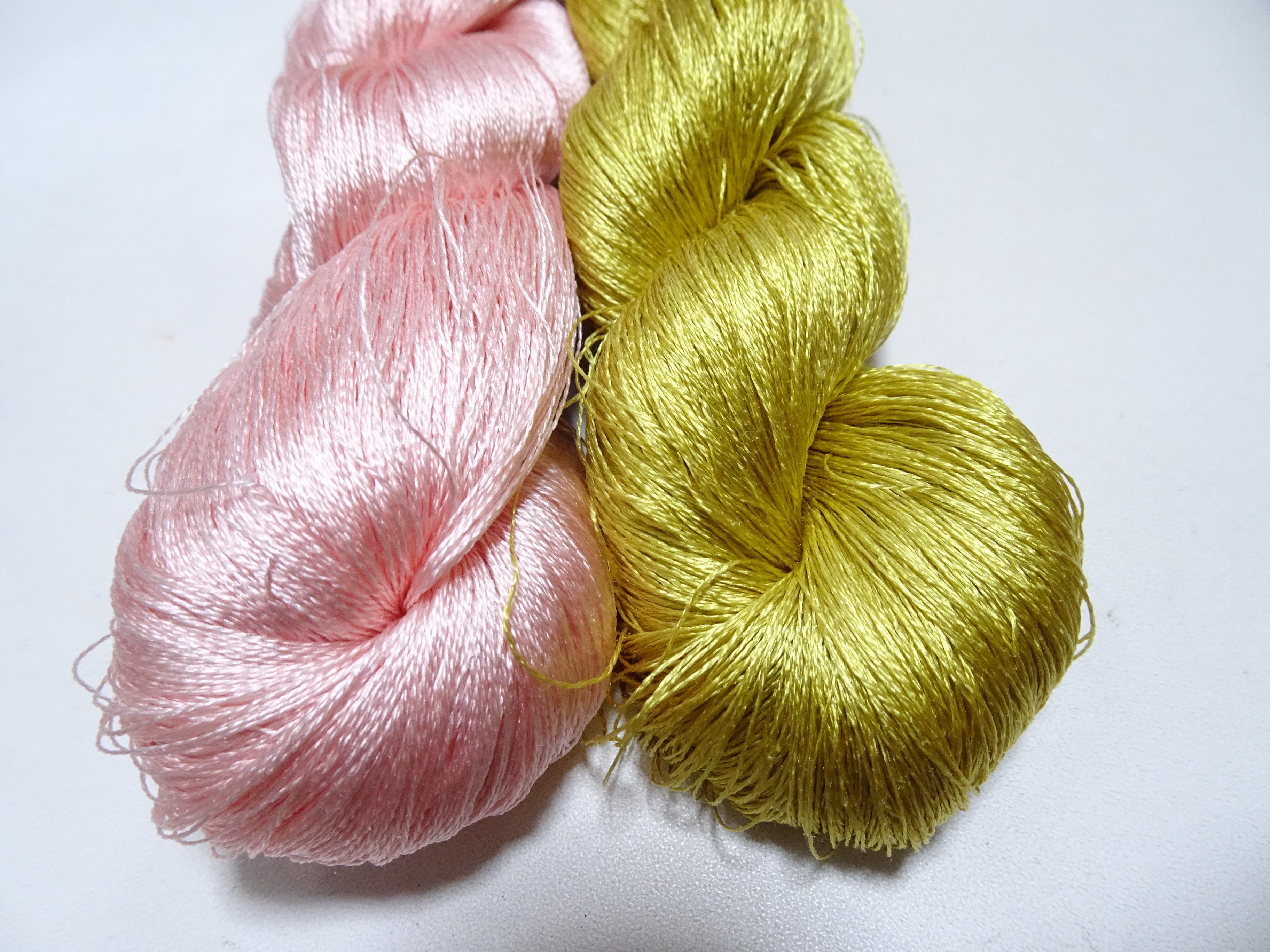 Japanese Vintage Twisted Silk Thread 2sets Embroidery 17371