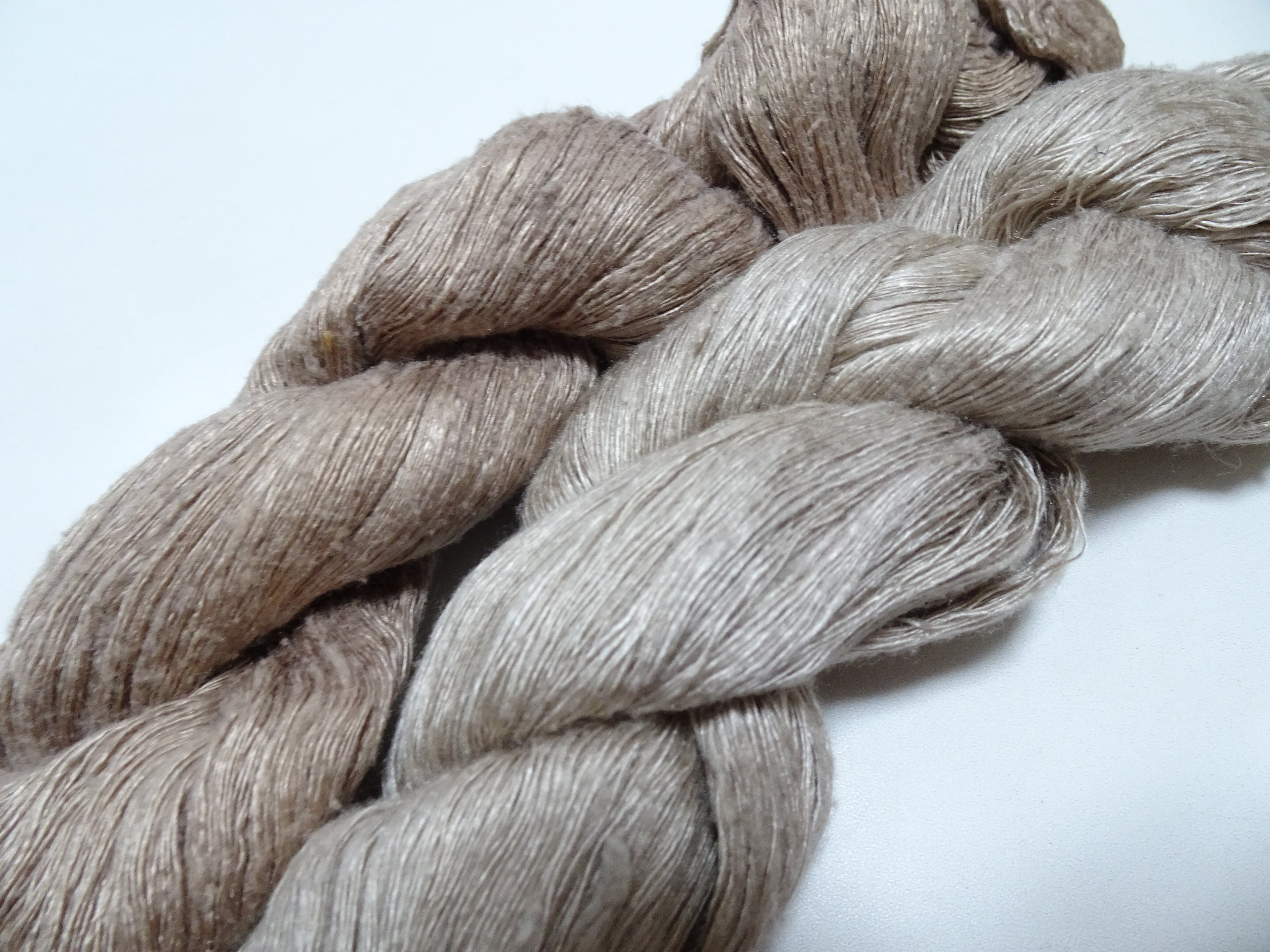 Japanese Vintage Mawata Tsumugi Fine Quality Silk Thread 2sets embroidery & Weave 17052