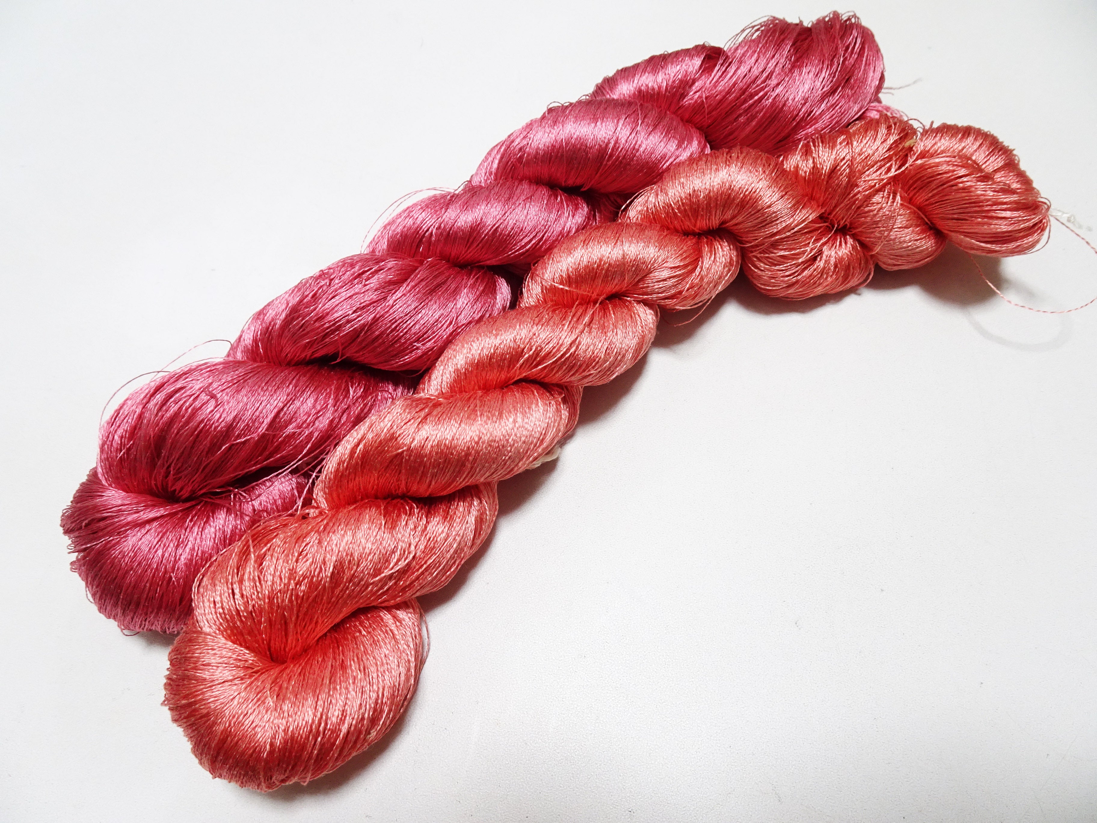 Japanese Vintage Twisted Silk Thread 2sets Embroidery 17372