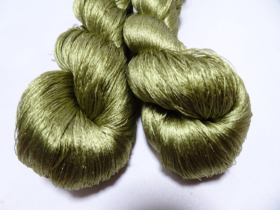 Japanese Vintage Twisted Silk Thread 2sets Embroidery 15772