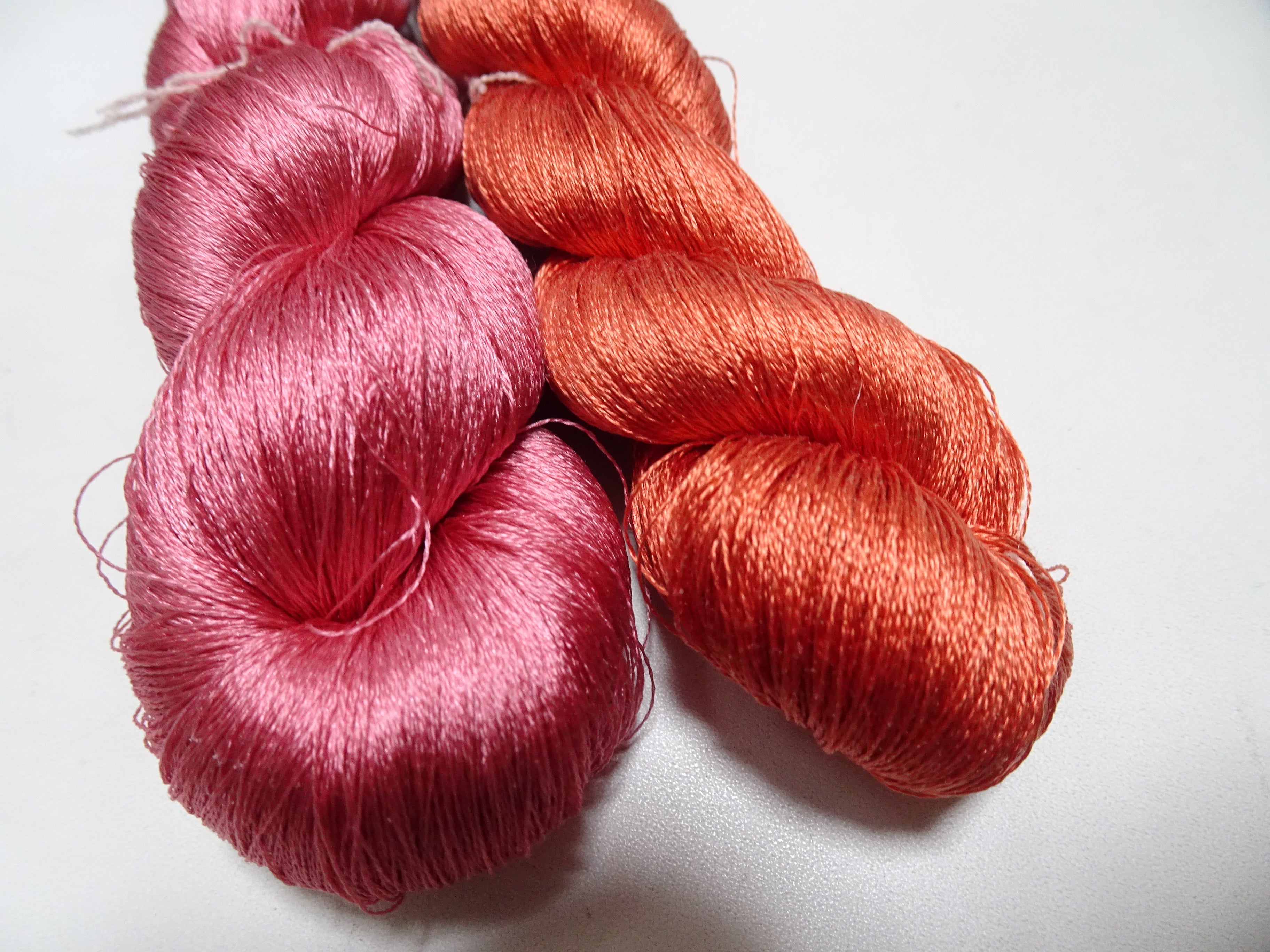 Japanese Vintage Twisted Silk Thread 2sets Embroidery 17228