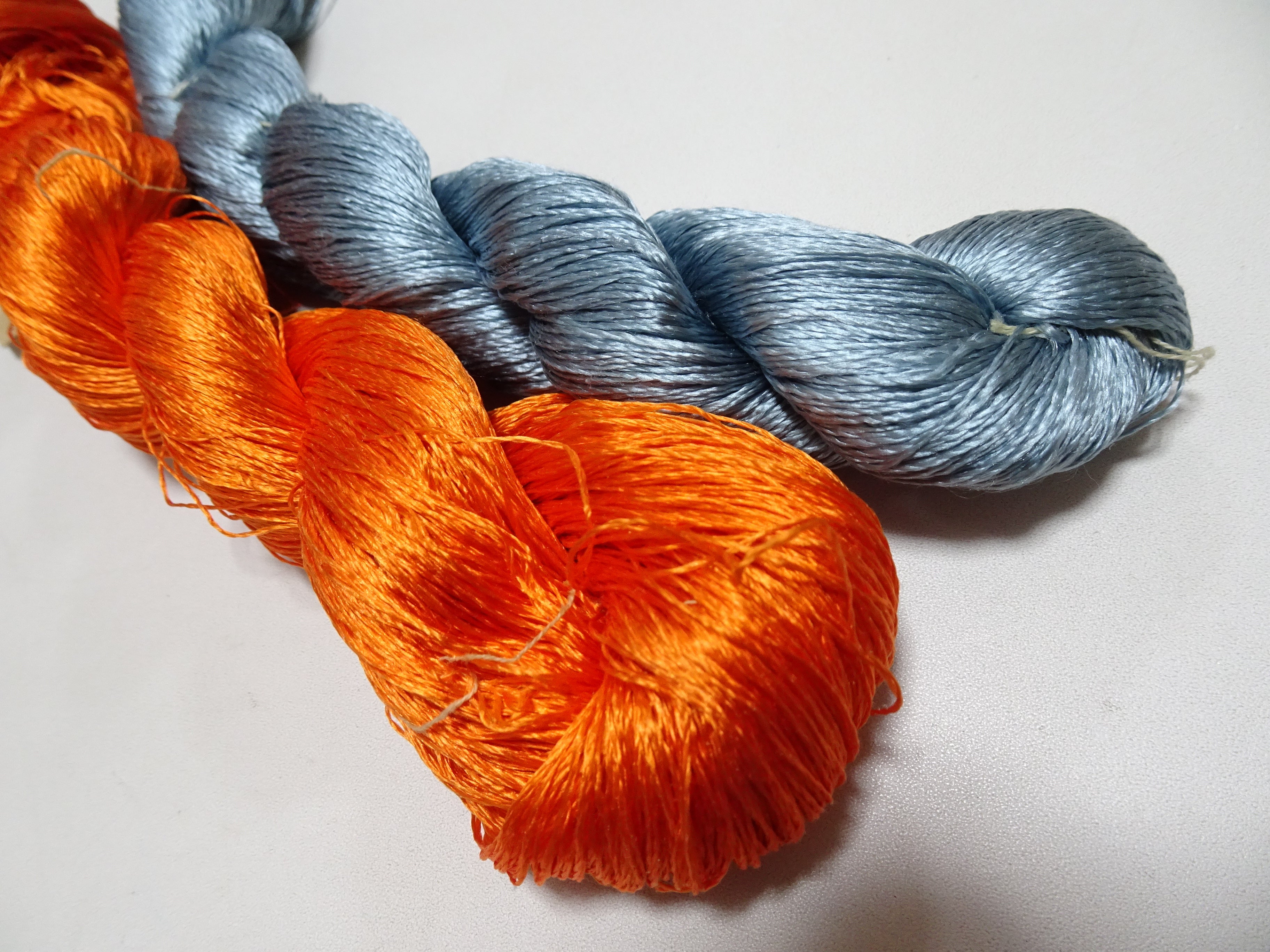 Japanese Vintage Twisted Silk Thread 2sets Embroidery 18409