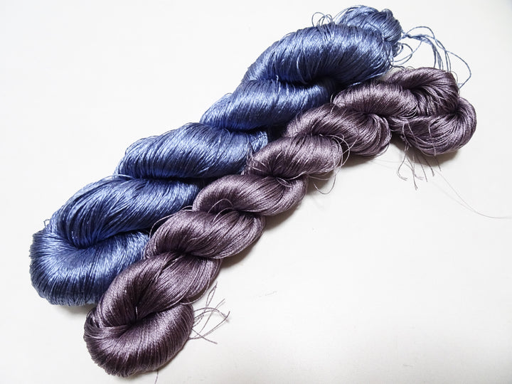 Japanese Vintage Twisted Silk Thread 2sets Embroidery 17229