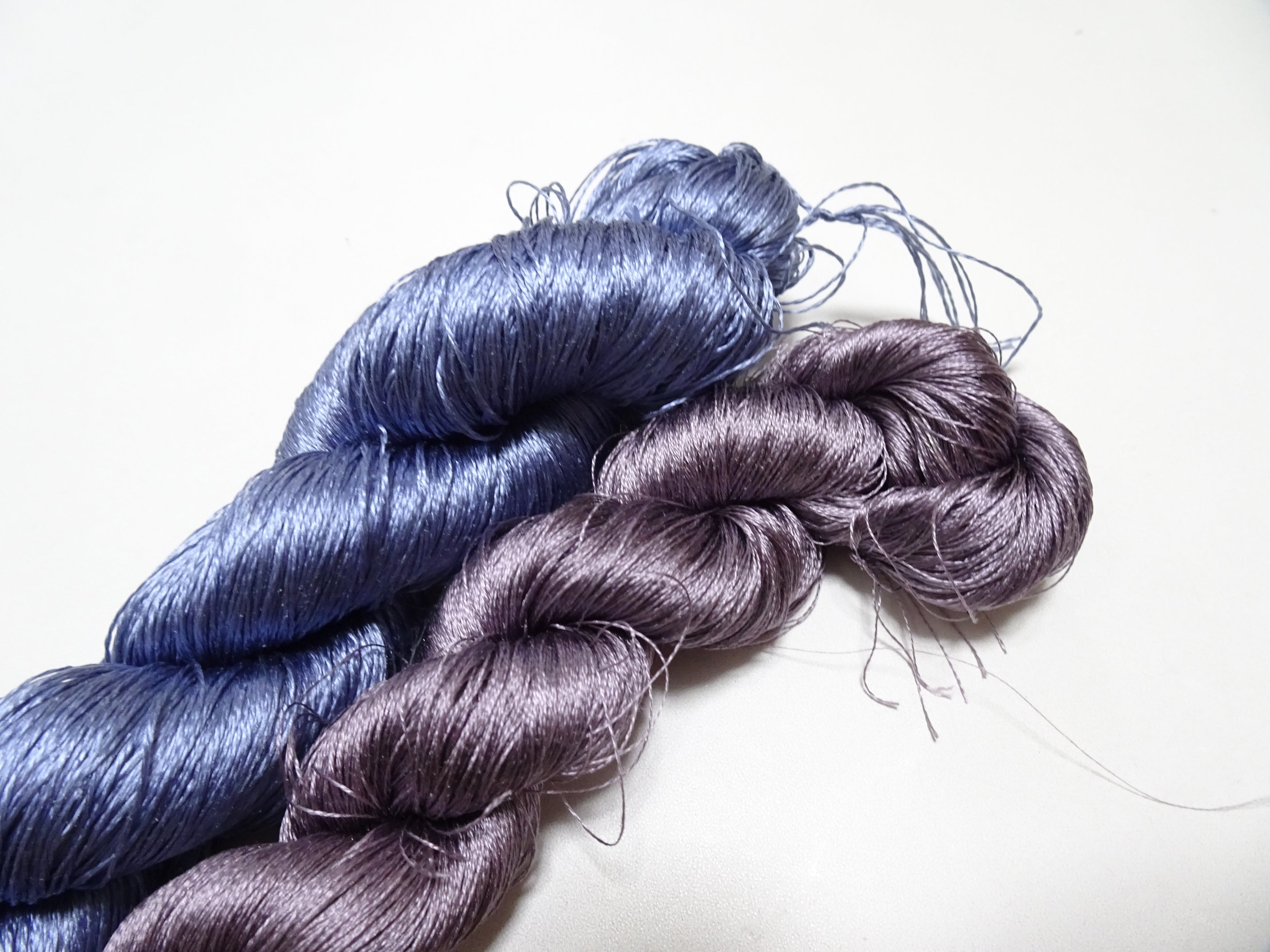 Japanese Vintage Twisted Silk Thread 2sets Embroidery 17229