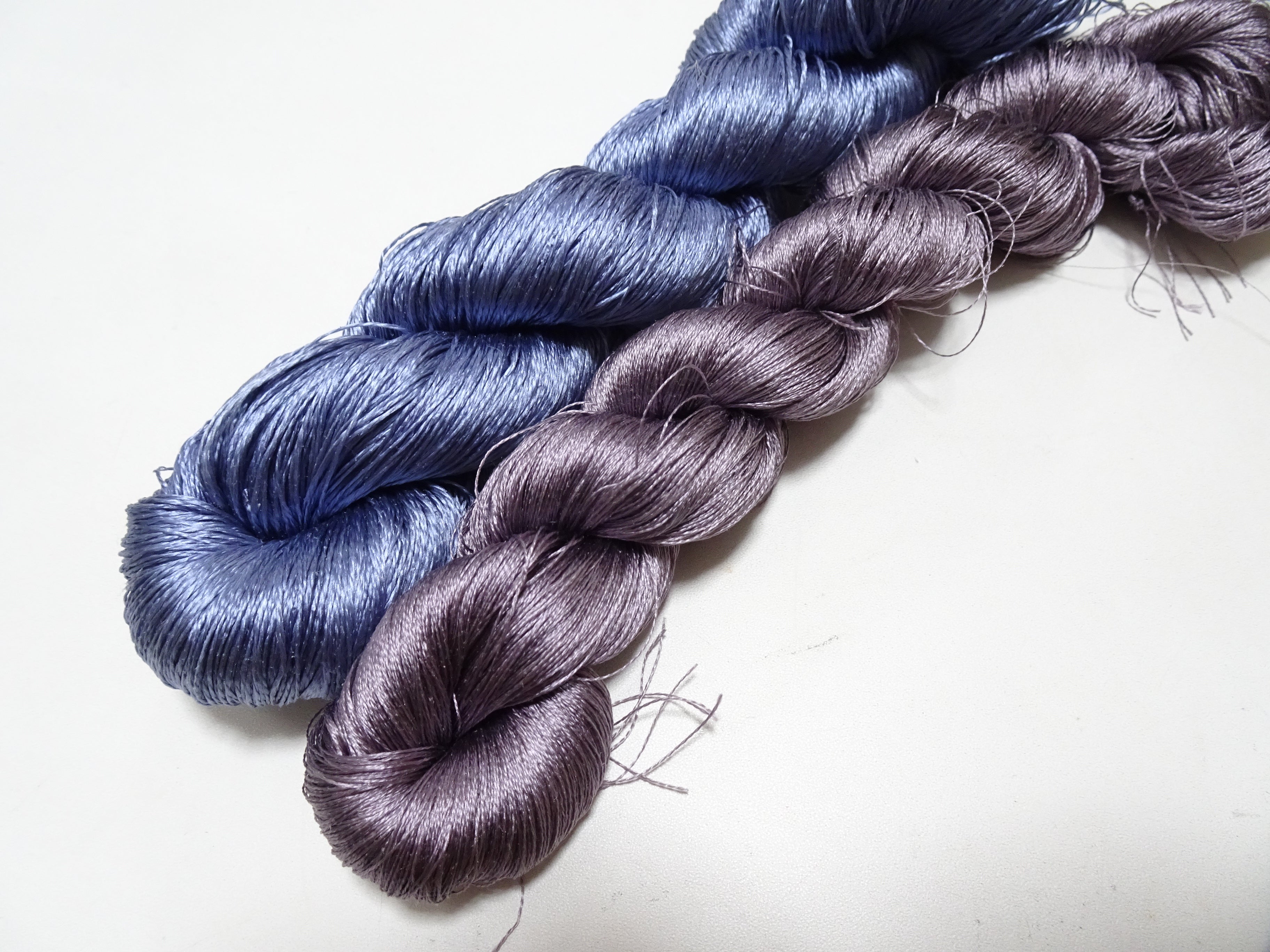 Japanese Vintage Twisted Silk Thread 2sets Embroidery 17229