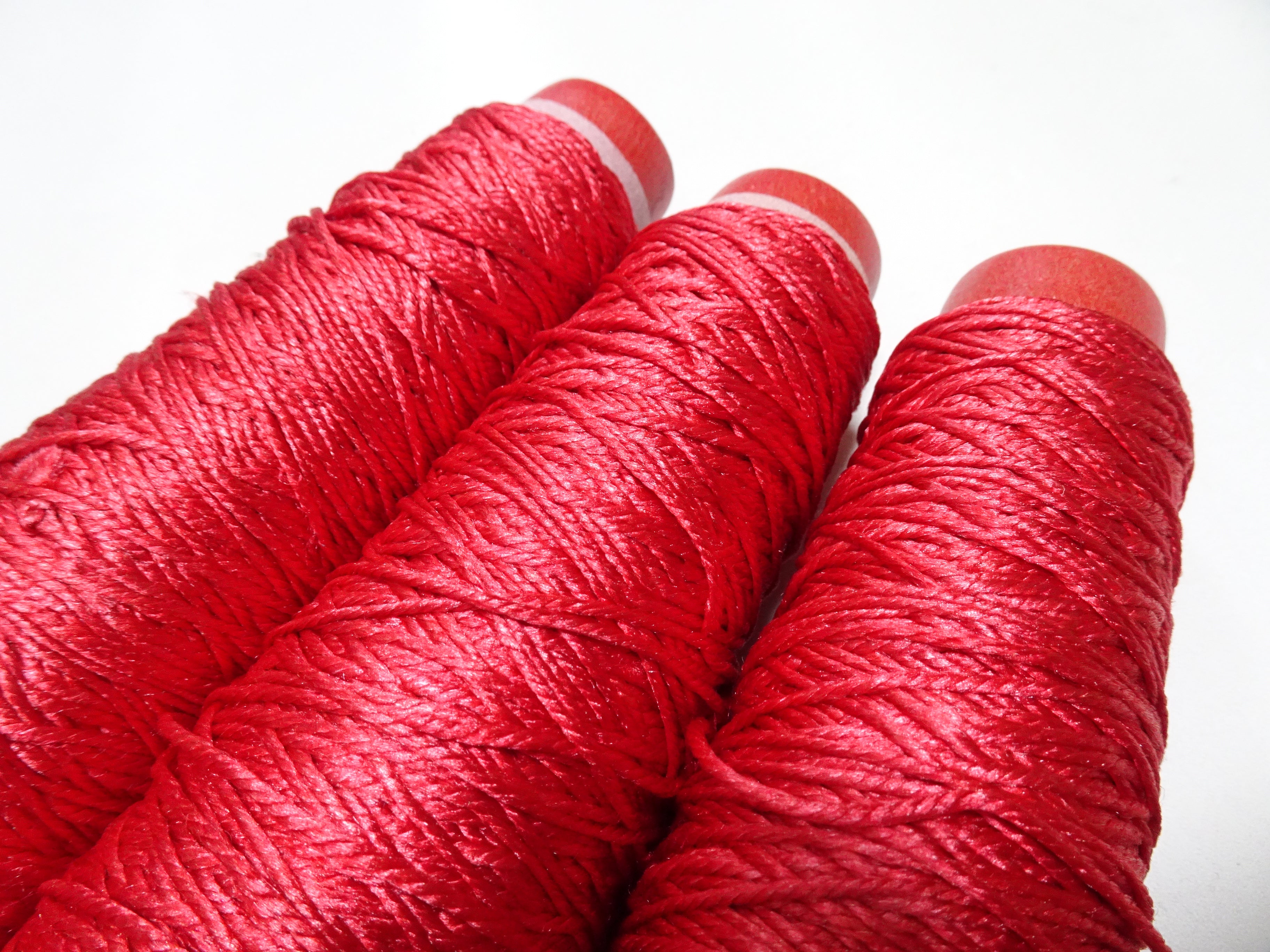 Japanese Tanaka Gen Silk – One-of-a-Kind Hand-Dyed Artistic Silk Thread, Rare Japanese Artisan Yarn, Limited Stock 19212