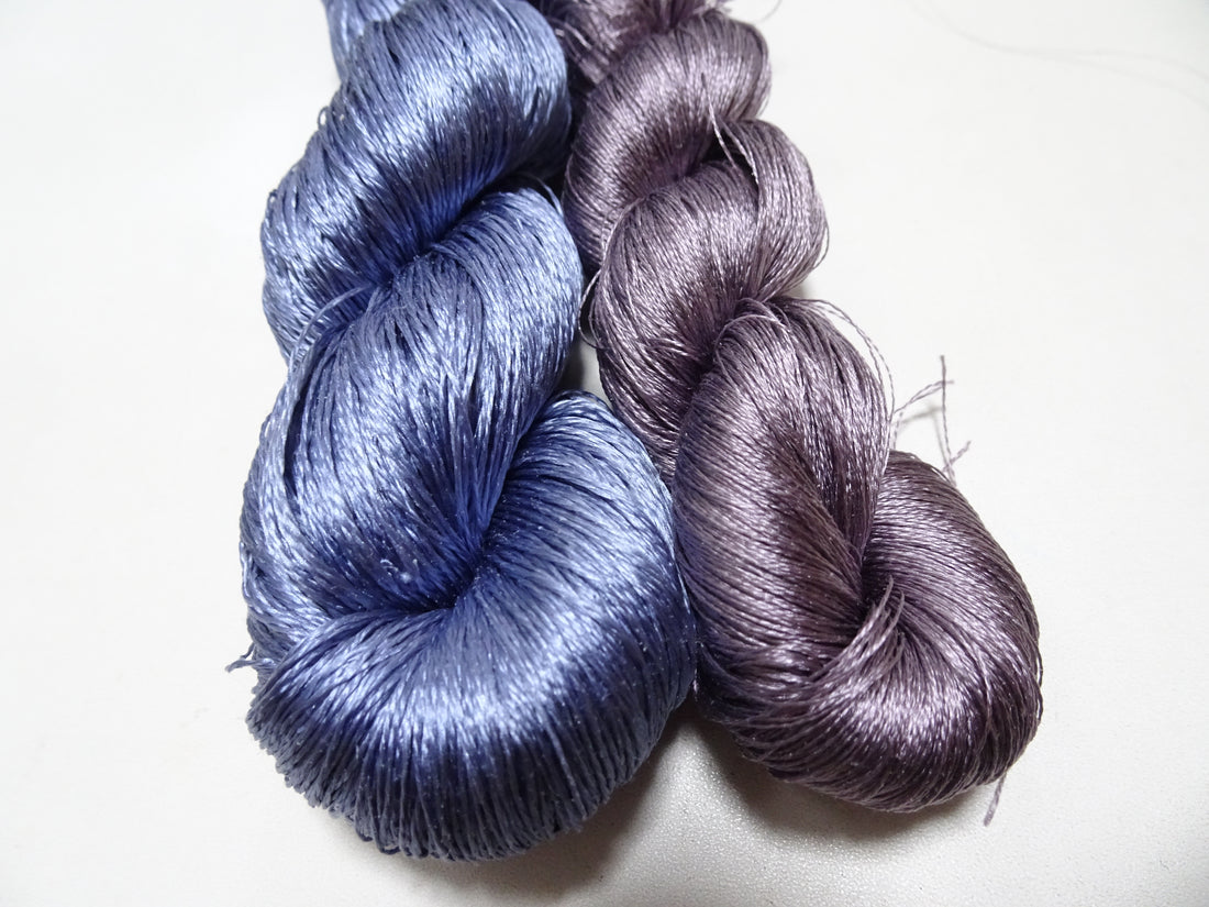 Japanese Vintage Twisted Silk Thread 2sets Embroidery 17229
