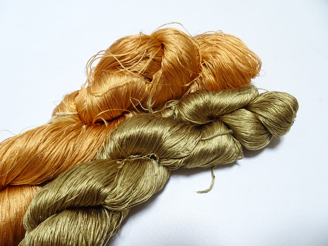 Japanese Vintage Silk Thread 2sets Embroidery 19520