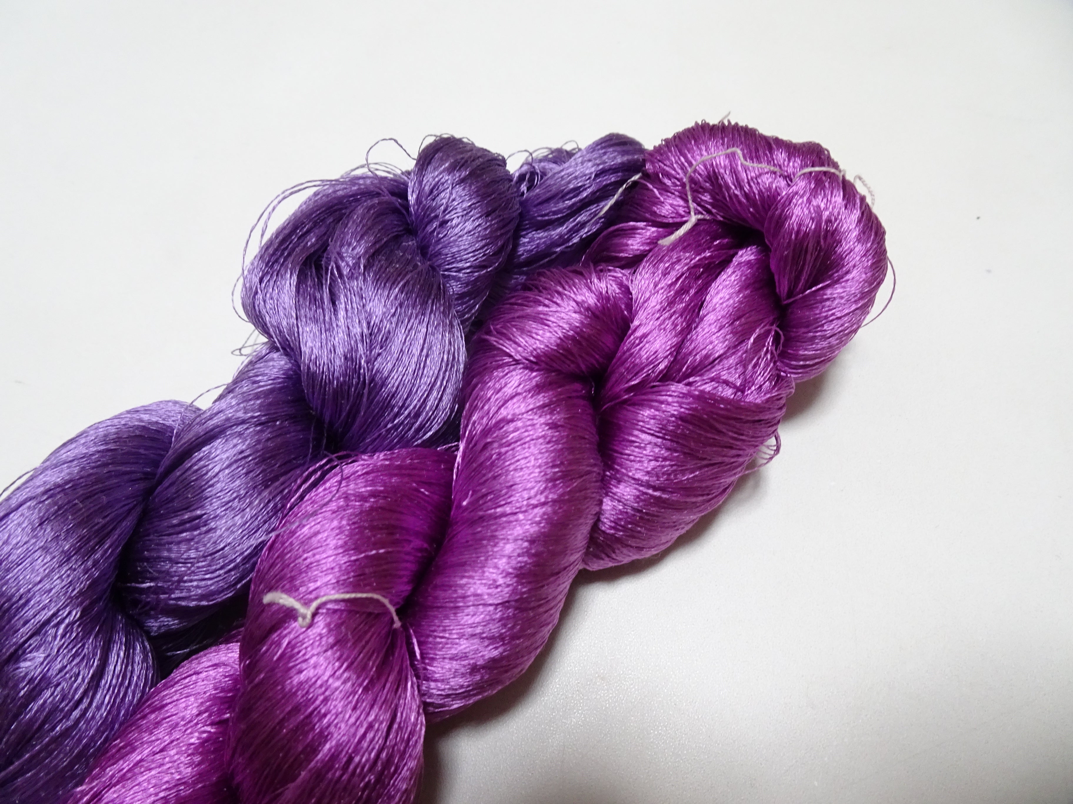 Japanese Vintage Twisted Silk Thread 2sets Embroidery 15774