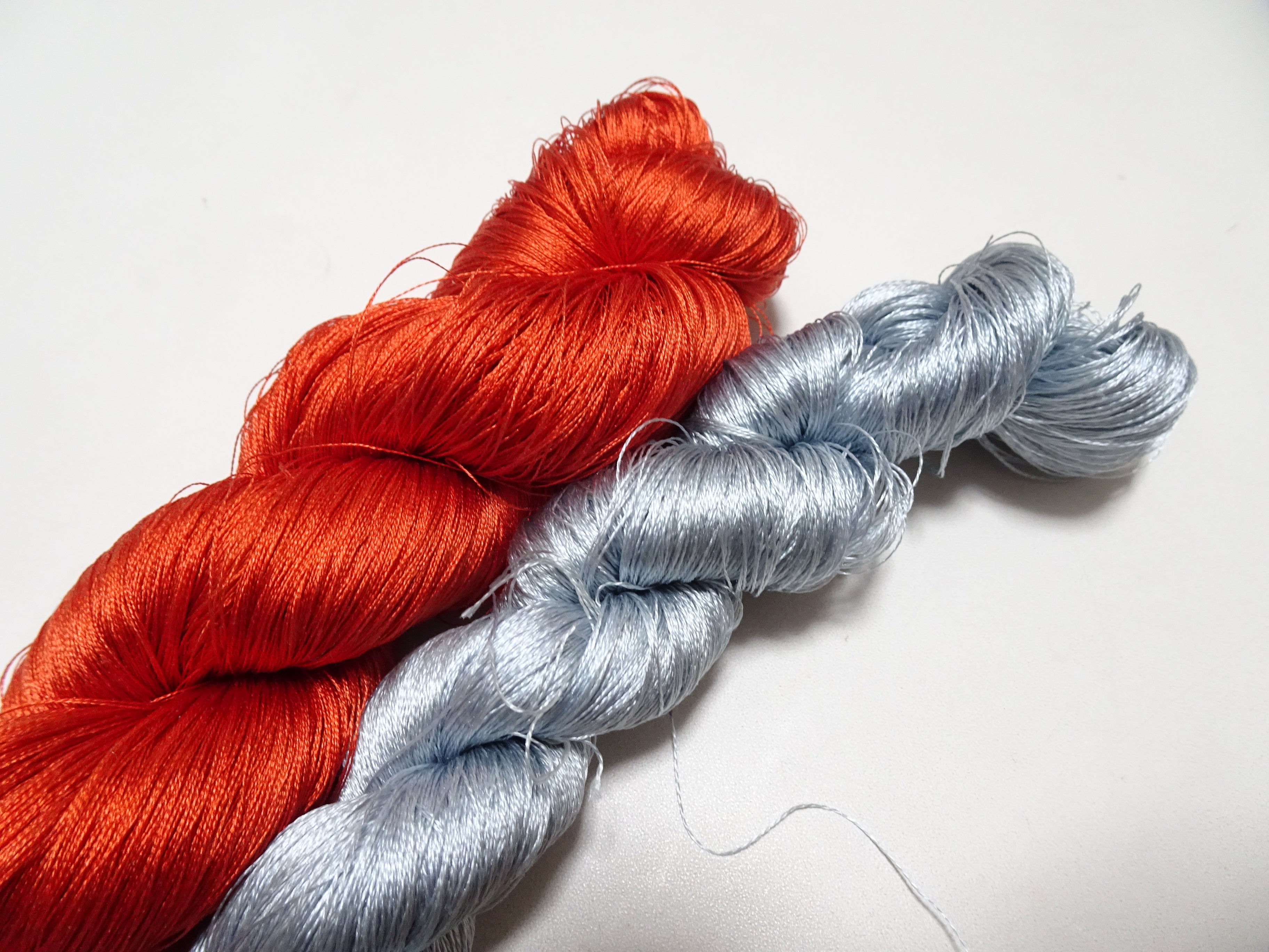 Japanese Vintage Twisted Silk Thread 2sets Embroidery 17230
