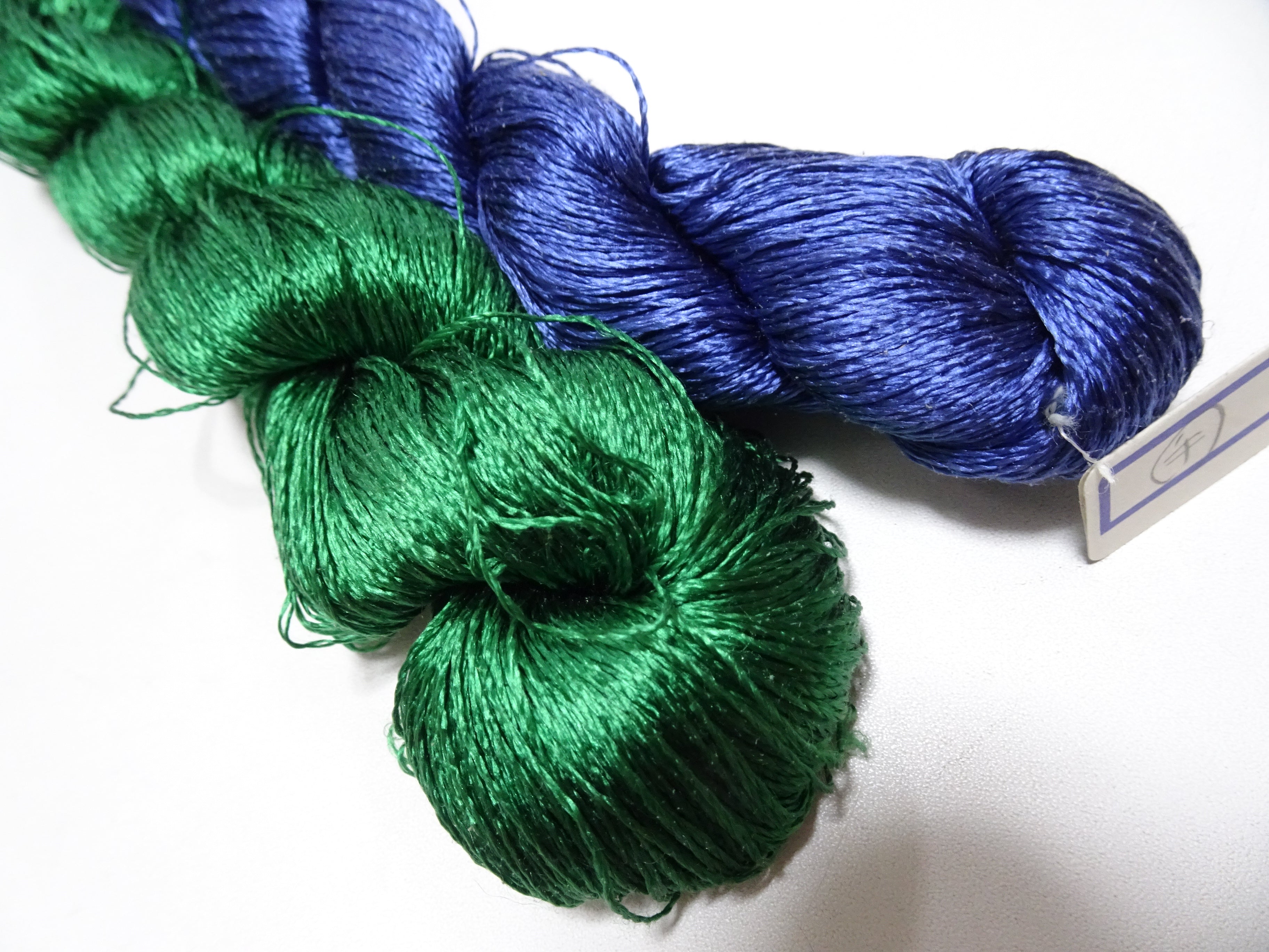 Japanese Vintage Twisted Silk Thread 2sets Embroidery 18411