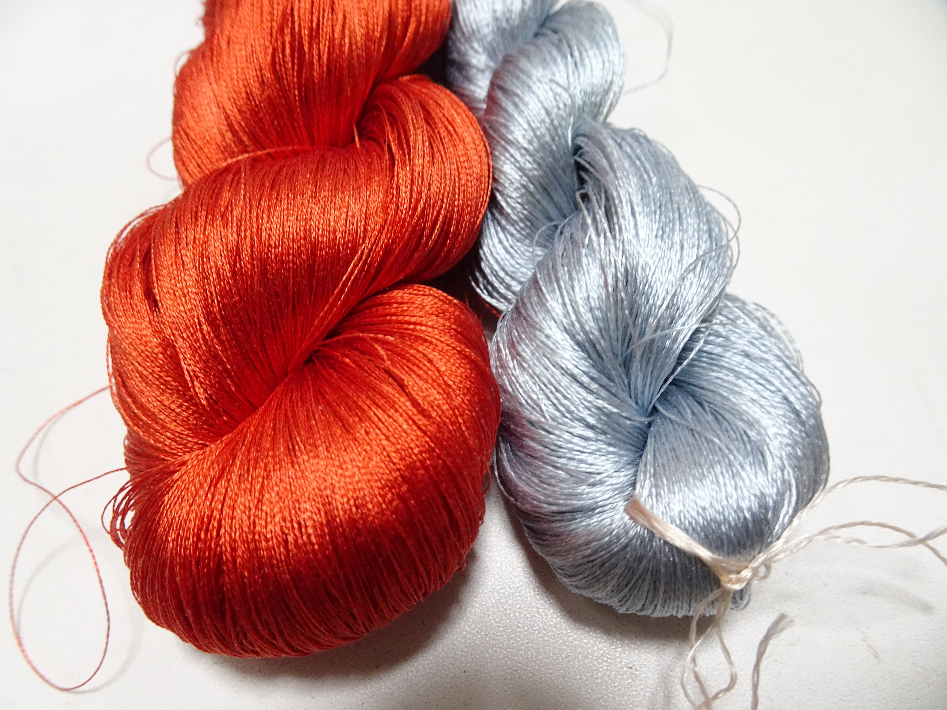 Japanese Vintage Twisted Silk Thread 2sets Embroidery 17230