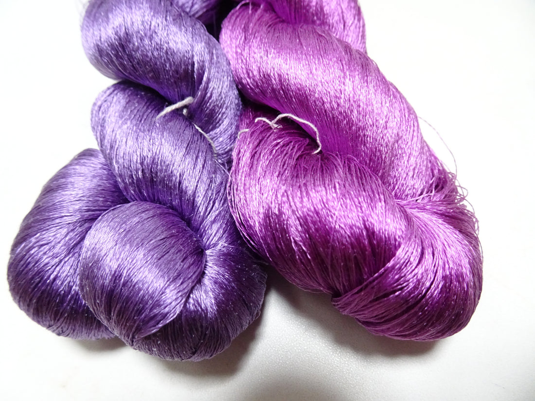 Japanese Vintage Twisted Silk Thread 2sets Embroidery 15774