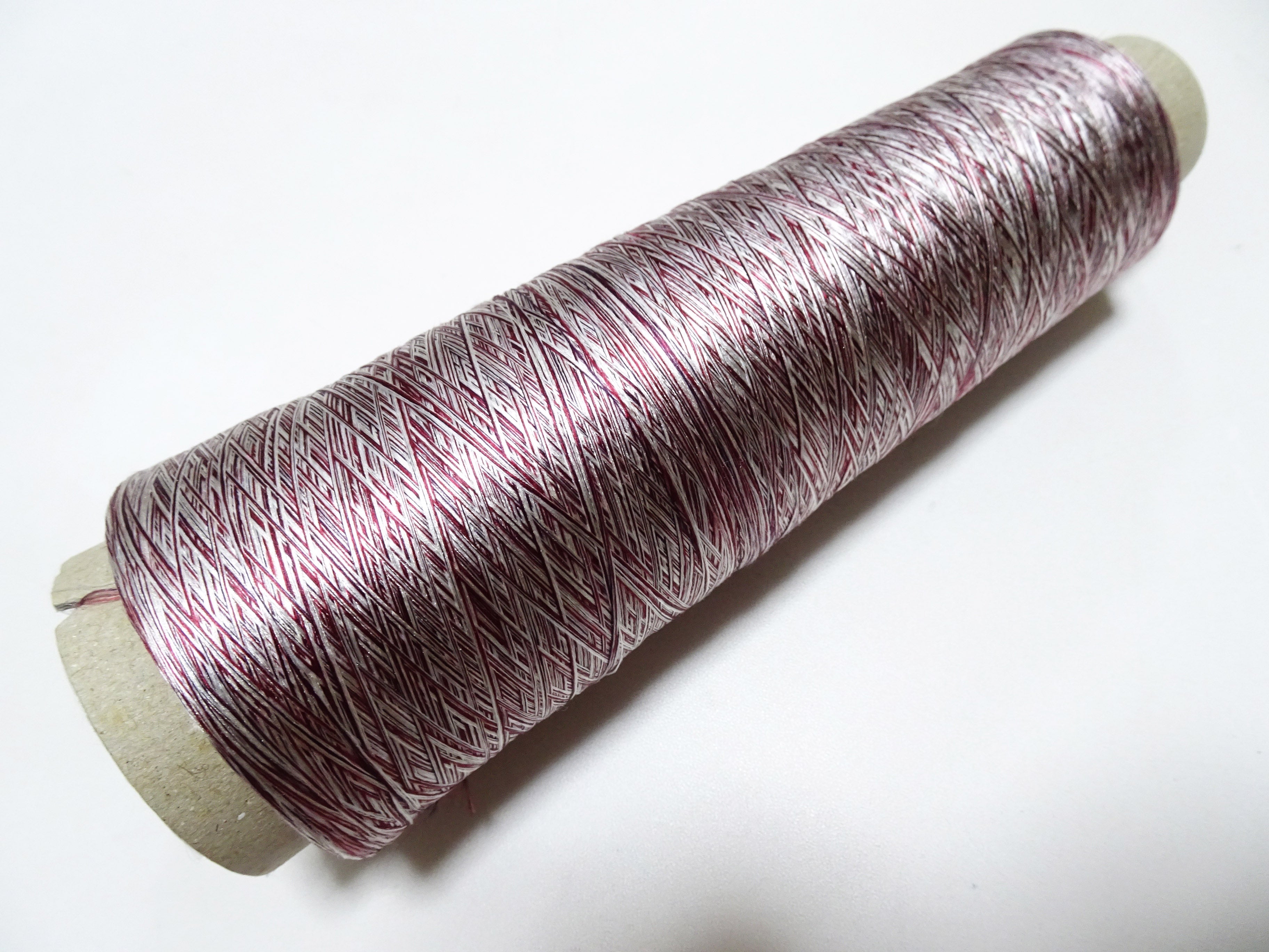 Japanese Tanaka Gen Silk – One-of-a-Kind Hand-Dyed Artistic Silk Thread, Rare Japanese Artisan Yarn, Limited Stock 19214