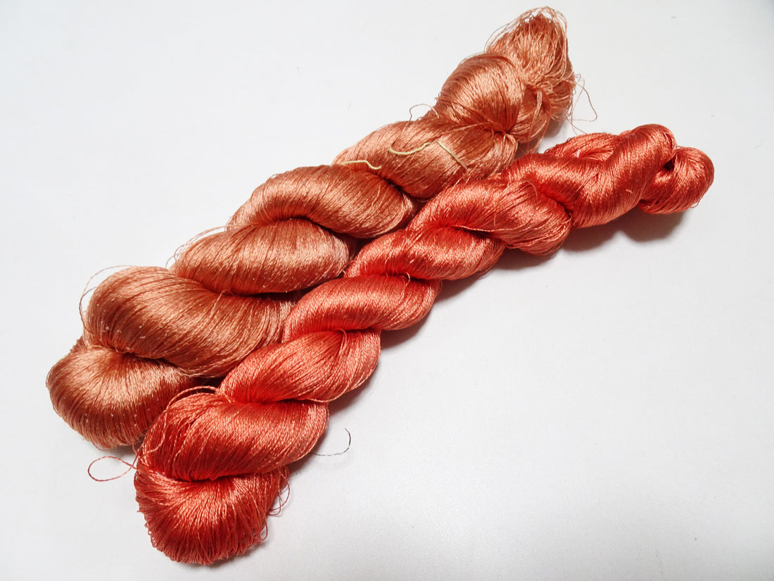 Japanese Vintage Twisted Silk Thread 2sets Embroidery 17231