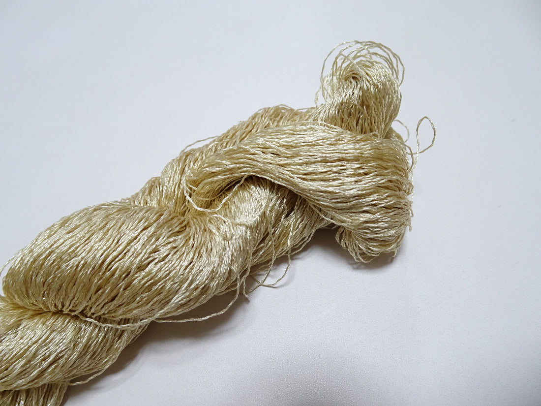 Japanese Vintage High Class Rare Silk Thread Mixture of Gold embroidery 14638