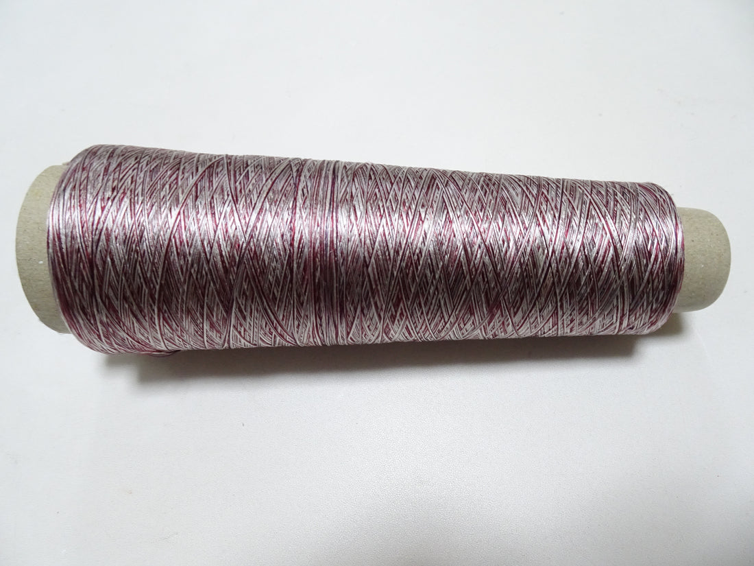 Japanese Tanaka Gen Silk – One-of-a-Kind Hand-Dyed Artistic Silk Thread, Rare Japanese Artisan Yarn, Limited Stock 19214