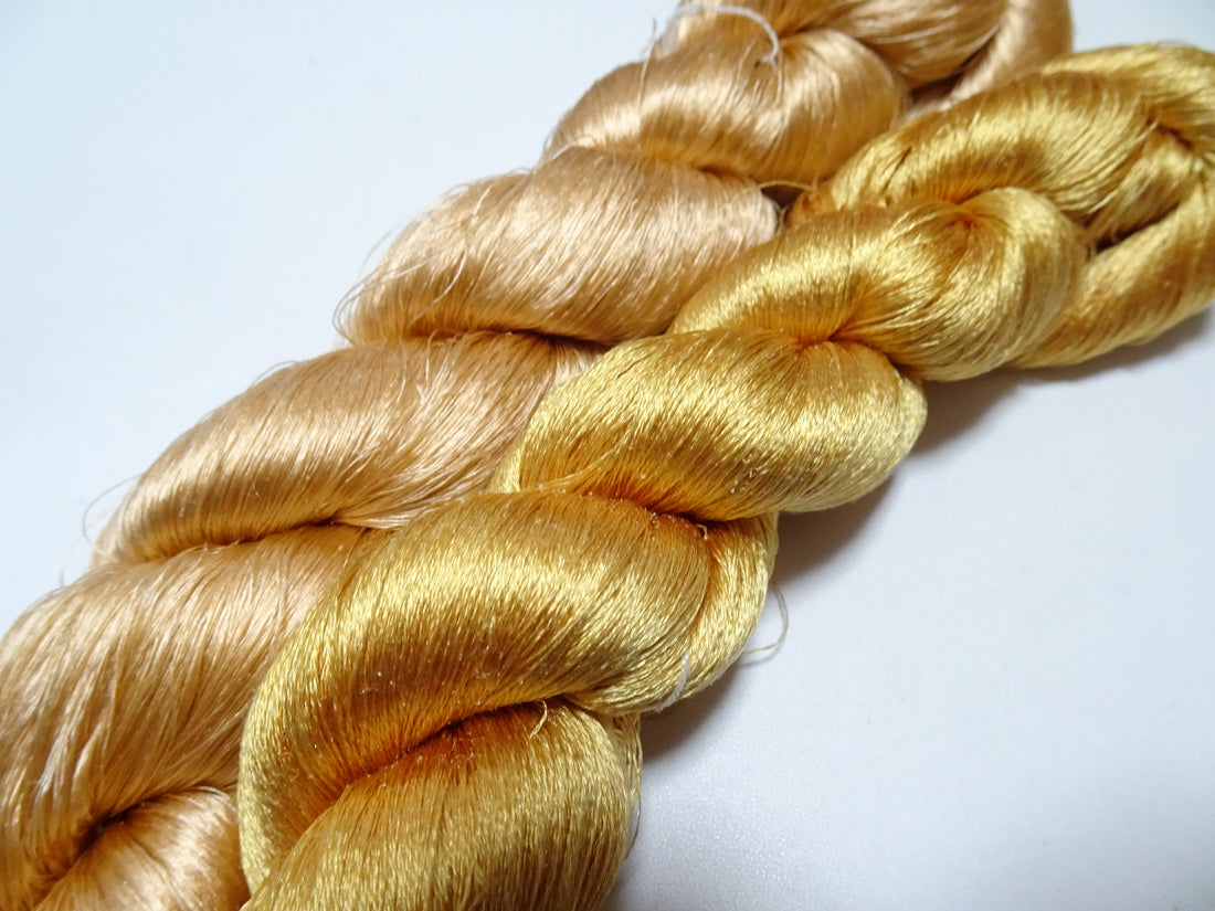 Japanese Vintage Twisted Silk Thread 2sets Embroidery 17374