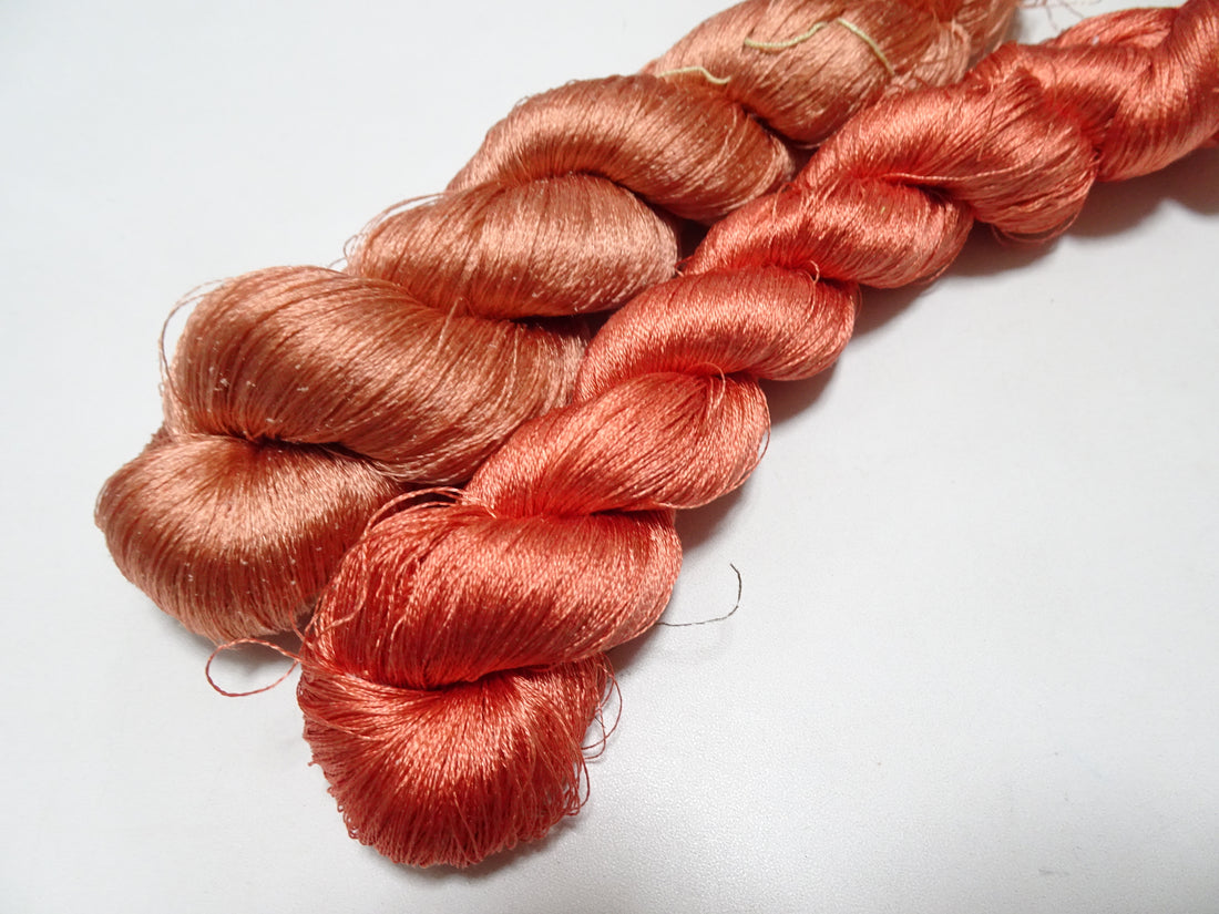 Japanese Vintage Twisted Silk Thread 2sets Embroidery 17231