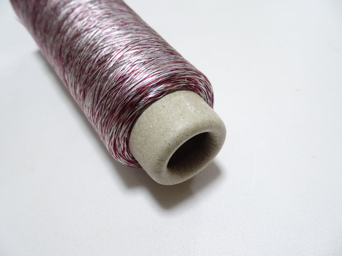 Japanese Tanaka Gen Silk – One-of-a-Kind Hand-Dyed Artistic Silk Thread, Rare Japanese Artisan Yarn, Limited Stock 19214