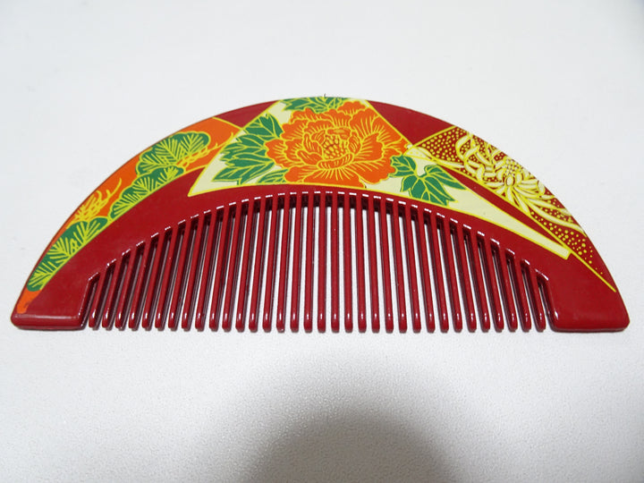 Japanese Vintage  Resin Comb Makie 15142