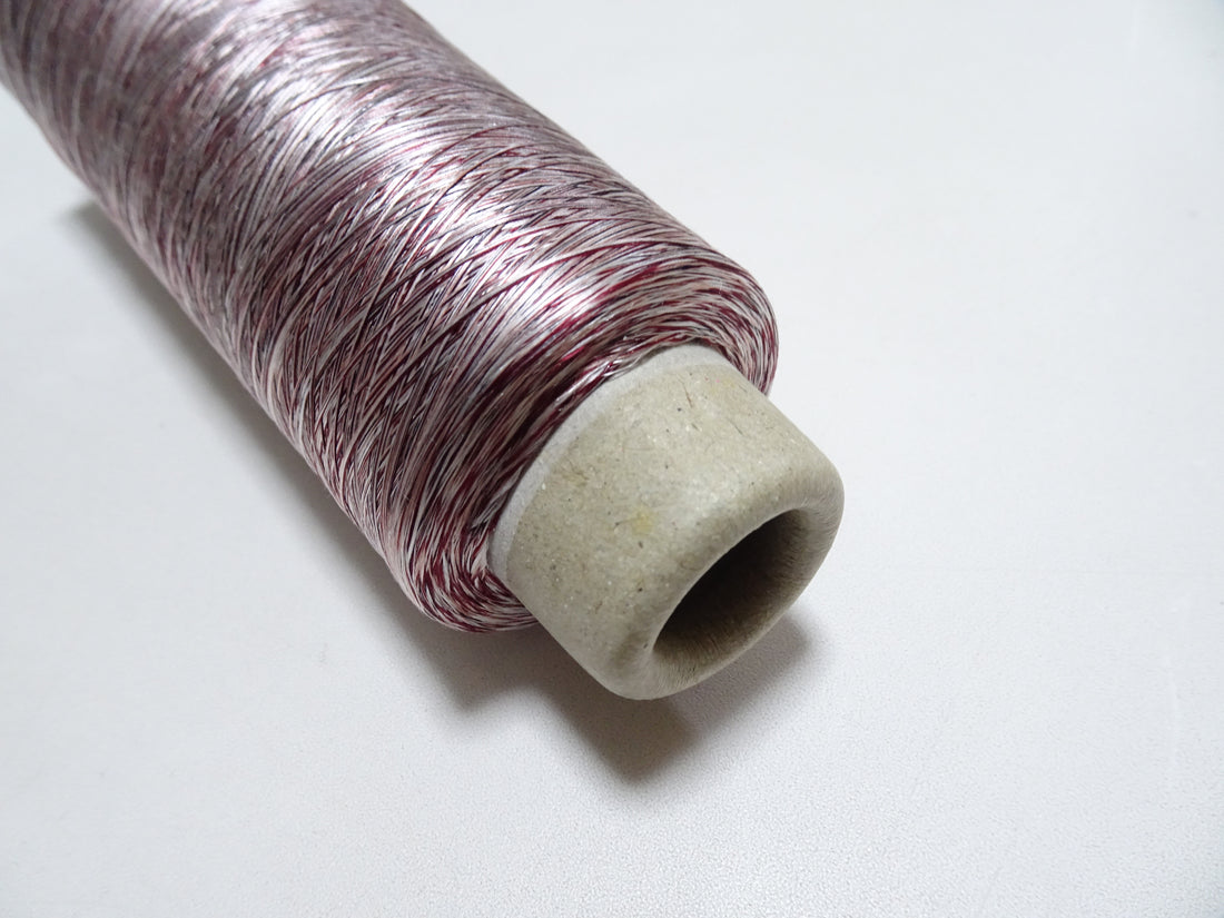 Japanese Tanaka Gen Silk – One-of-a-Kind Hand-Dyed Artistic Silk Thread, Rare Japanese Artisan Yarn, Limited Stock 19215