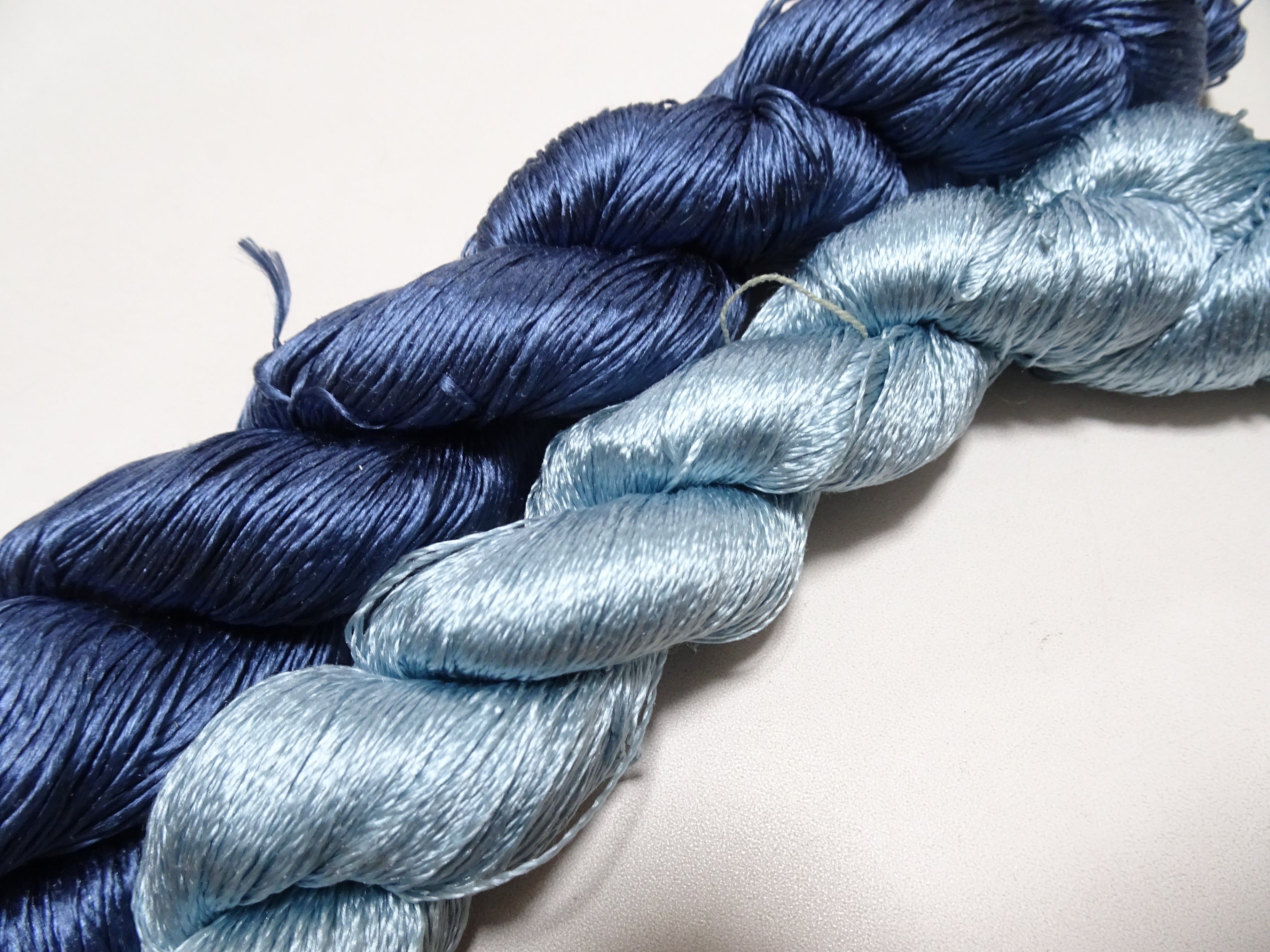 Japanese Vintage Twisted Silk Thread 2sets Embroidery 18413