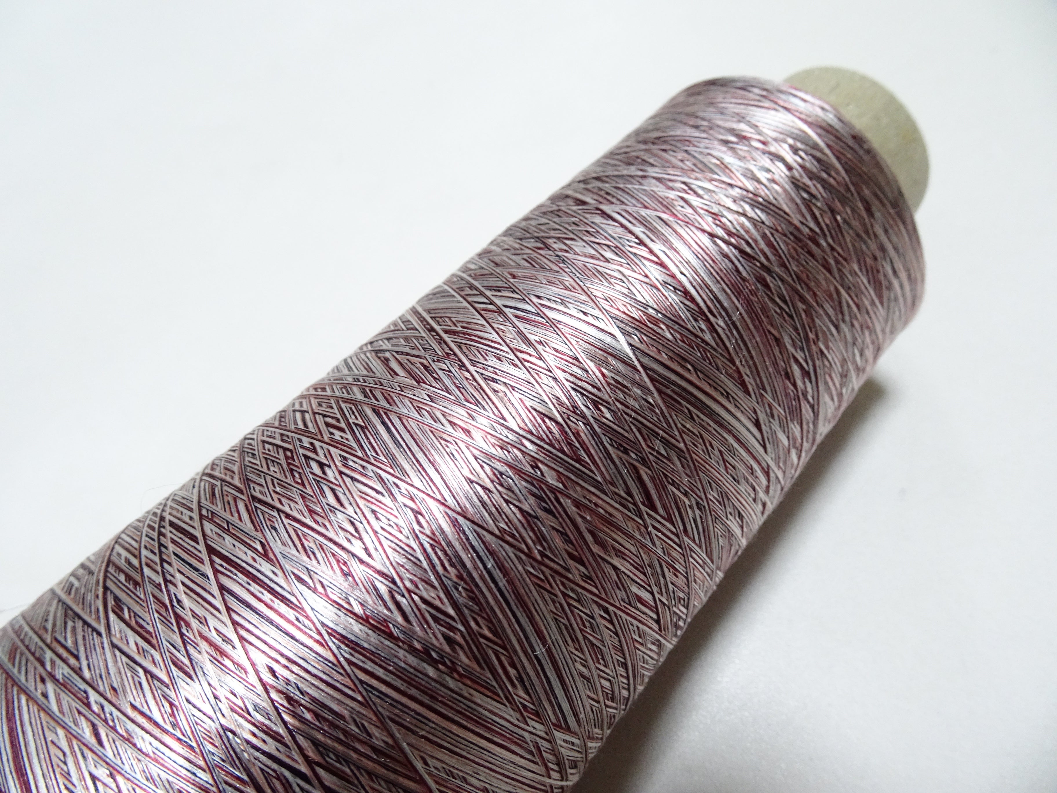 Japanese Tanaka Gen Silk – One-of-a-Kind Hand-Dyed Artistic Silk Thread, Rare Japanese Artisan Yarn, Limited Stock 19215