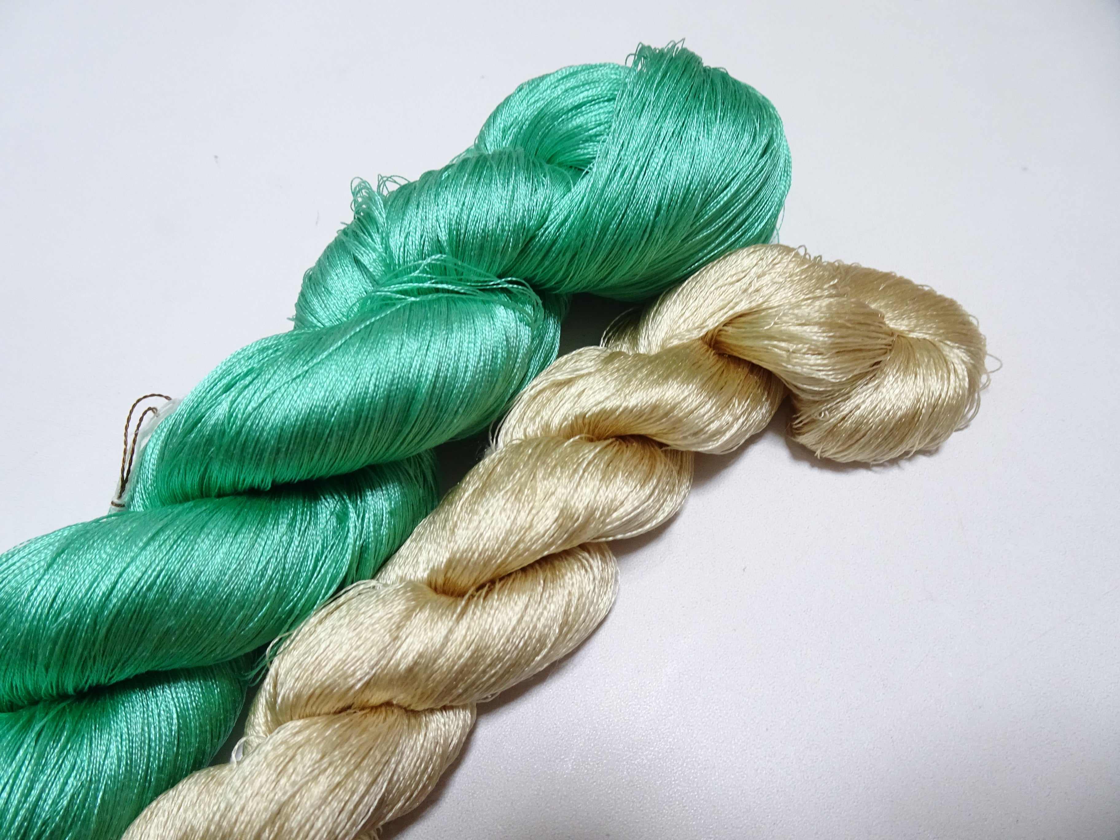 Japanese Vintage Twisted Silk Thread 2sets Embroidery 17376