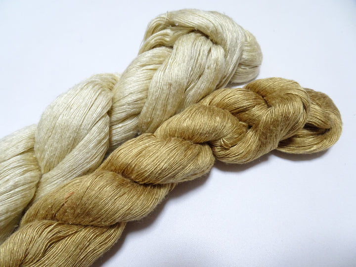 Japanese Vintage Mawata Tsumugi Fine Quality Silk Thread 2sets embroidery & Weave 17057
