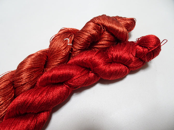 Japanese Vintage Twisted Silk Thread 2sets Embroidery 18414